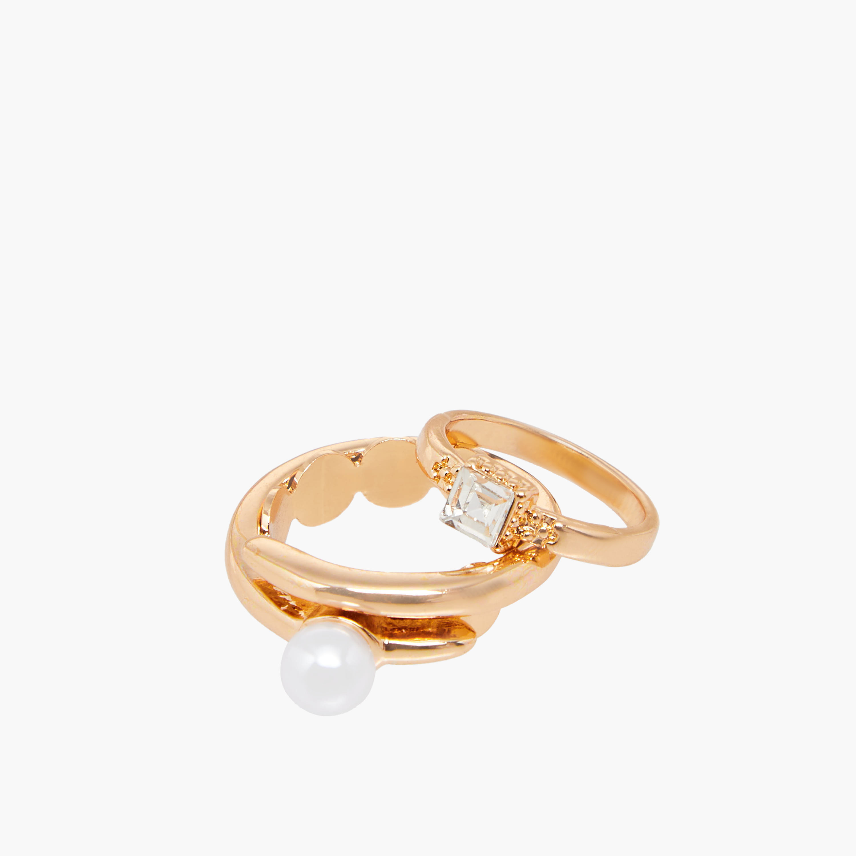 Gloo Pack of 7 Assorted Metal Ring-women-watchesandjewellery-jewellery-rings-image-3