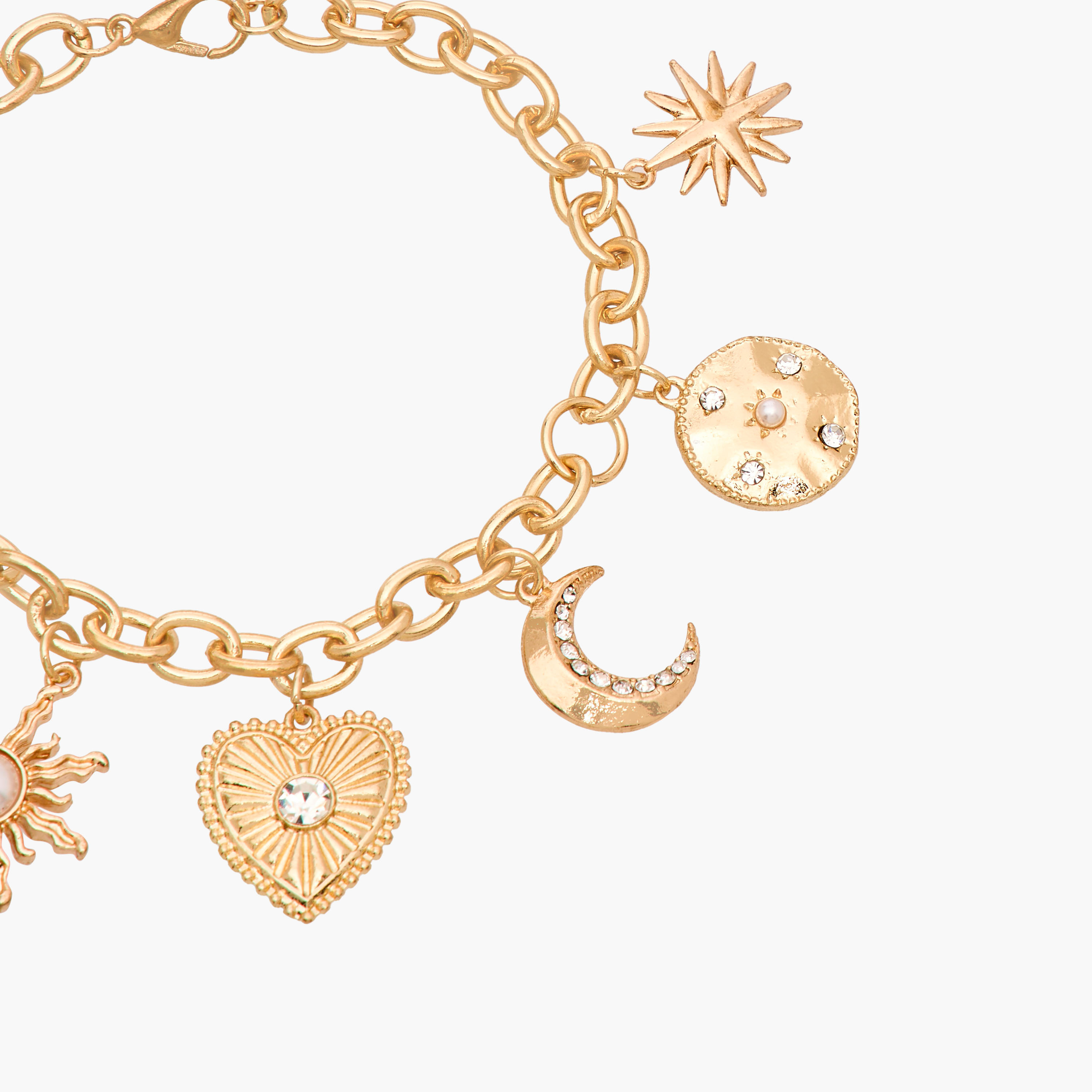 Gloo Metal Charm Bracelet-women-watchesandjewellery-jewellery-banglesandbracelets-image-3