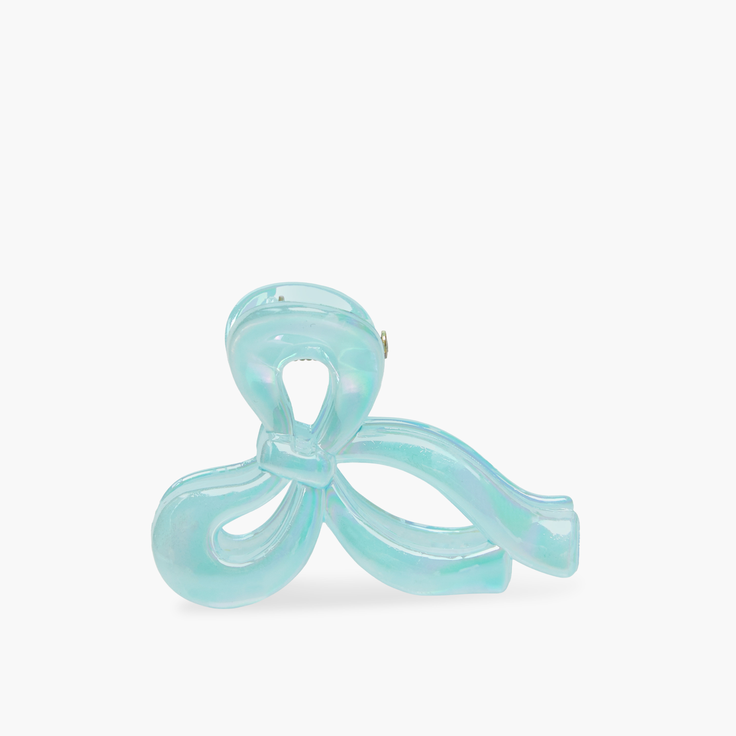 Gloo Pack of 6 Bow Shaped Iridescent Hair Clamp-women-hairaccessories-clamps-image-3