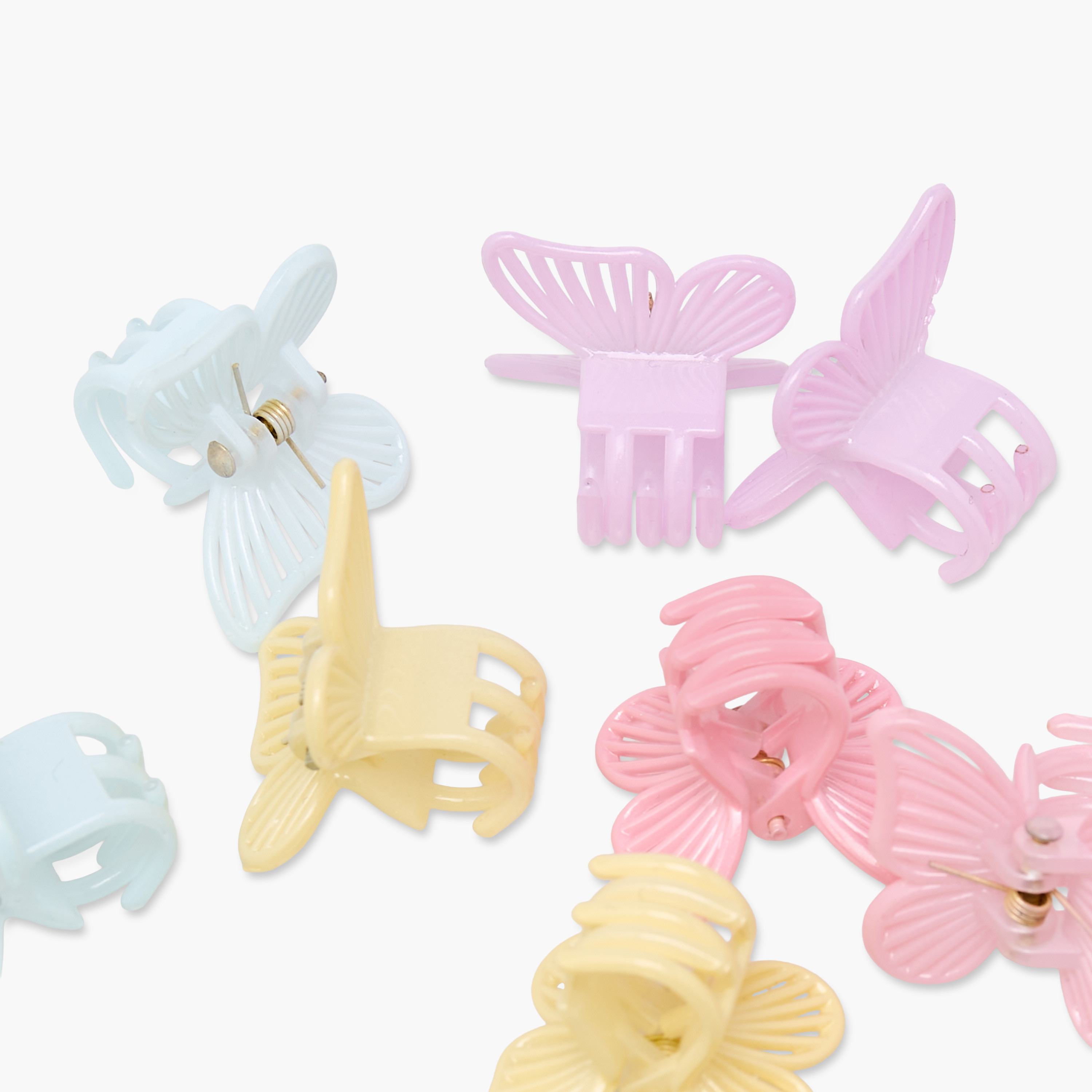 Gloo Pack of 8 Butterfly Shape Hair Clamps-women-hairaccessories-clips-image-7
