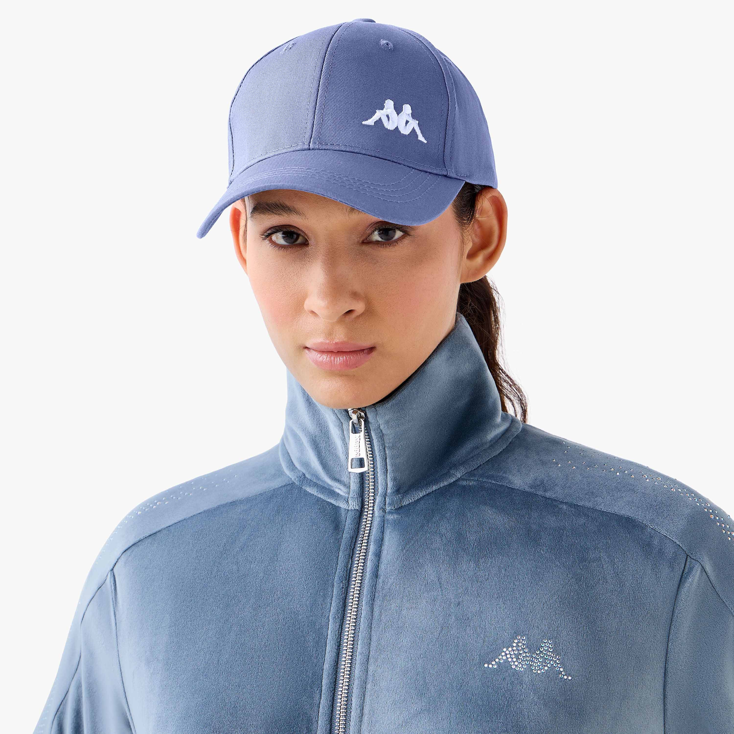 Kappa Baseball Style Cap with Buckled Strap Closure-women-clothingaccessories-capsandhats-image-2