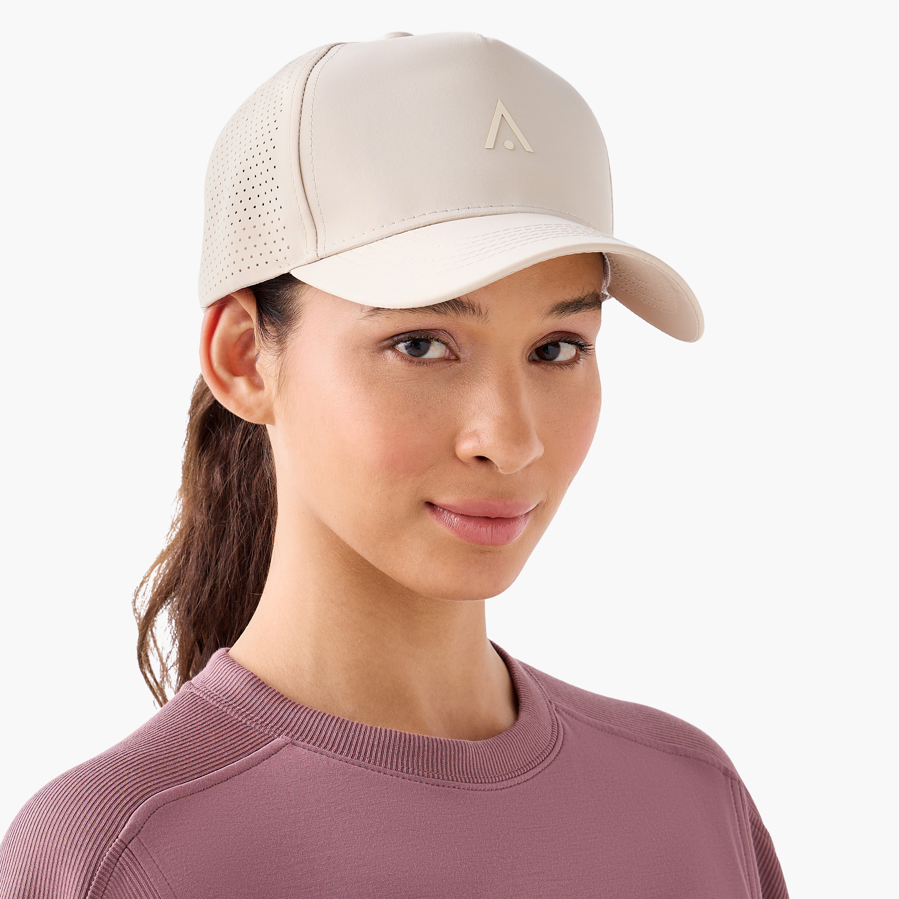 Baseball Style Cap with Hook and Loop Closure-women-clothingaccessories-capsandhats-image-2