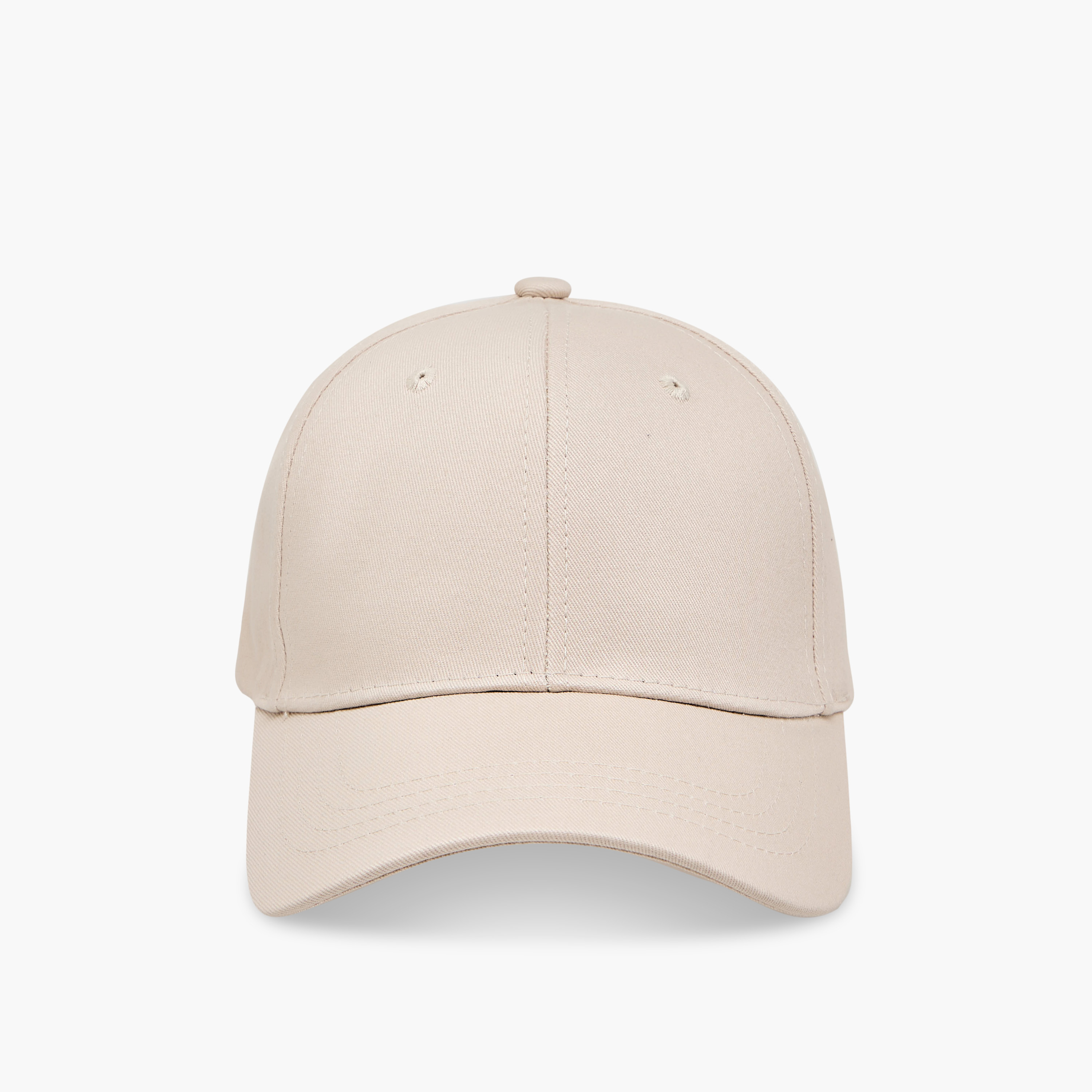 Baseball Style Cap with Buckled Strap Closure-women-clothingaccessories-capsandhats-image-1