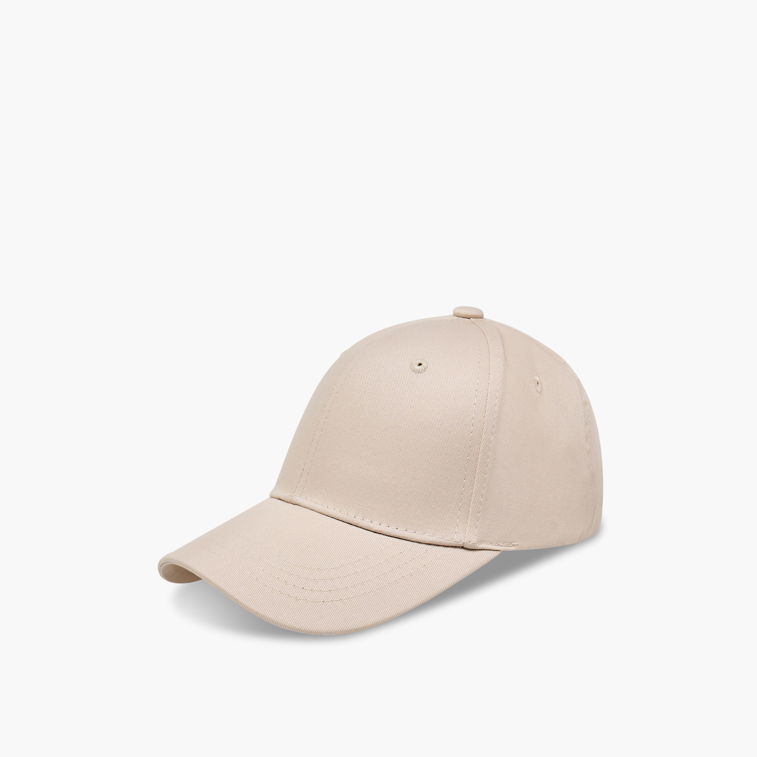 Baseball Style Cap with Buckled Strap Closure-women-clothingaccessories-capsandhats-image-3