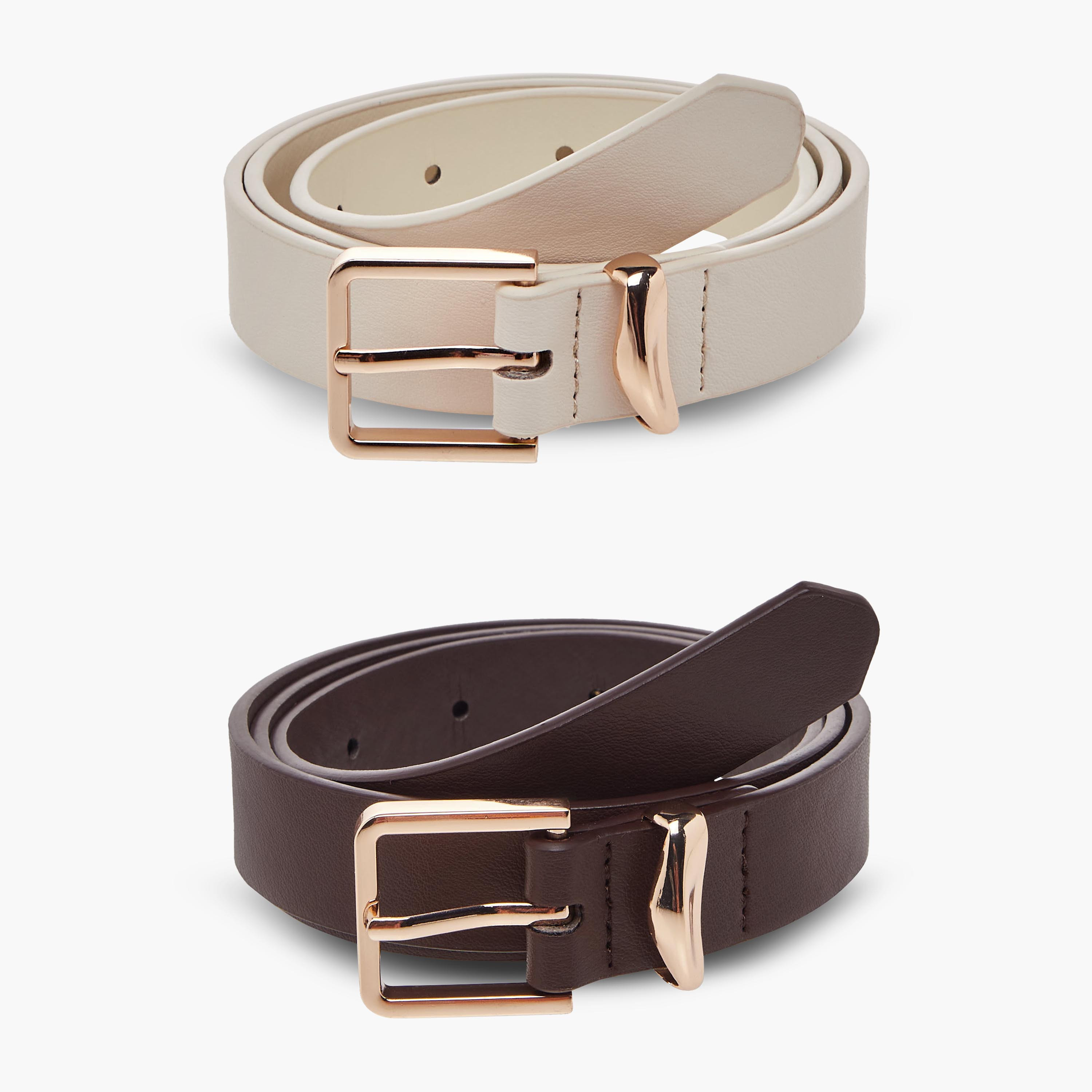 Belt with Pin Buckle Closure - Set of 2-women-clothingaccessories-belts-image-1