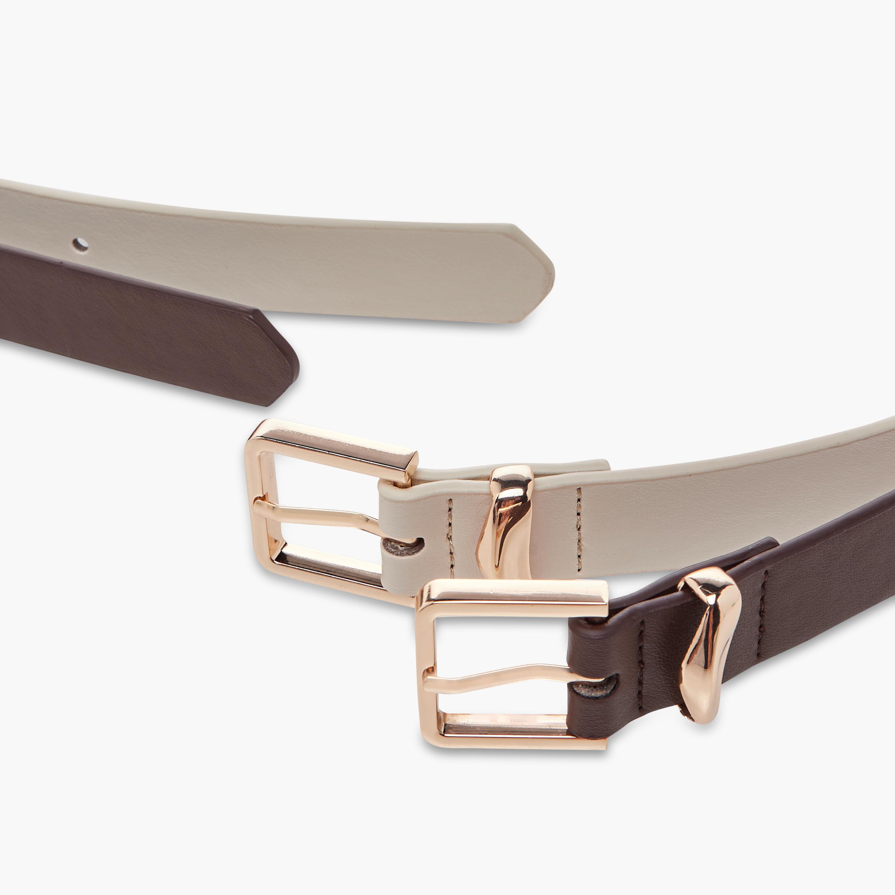 Belt with Pin Buckle Closure - Set of 2-women-clothingaccessories-belts-image-9