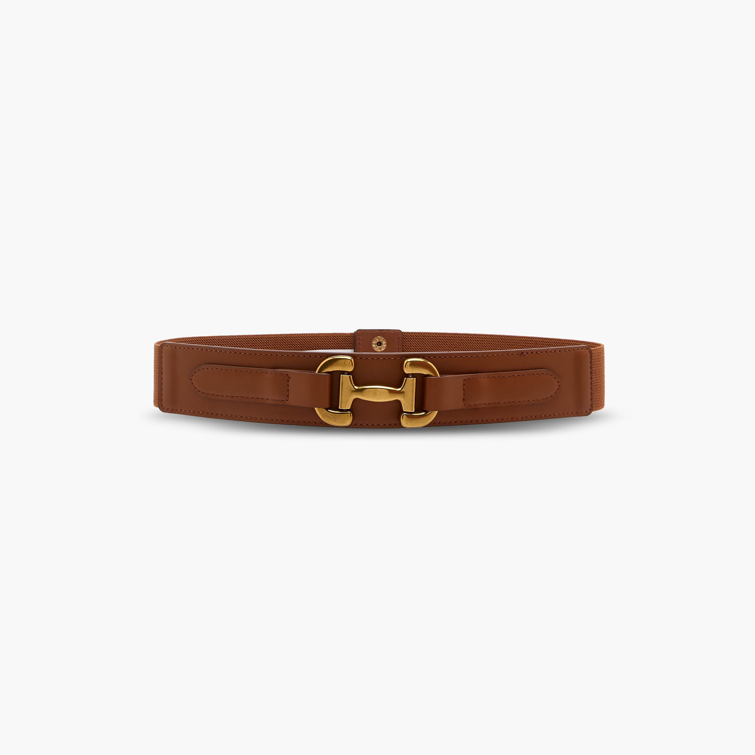 Polyeurathane Stretch Belt with Snap Button Closure-women-clothingaccessories-belts-image-1