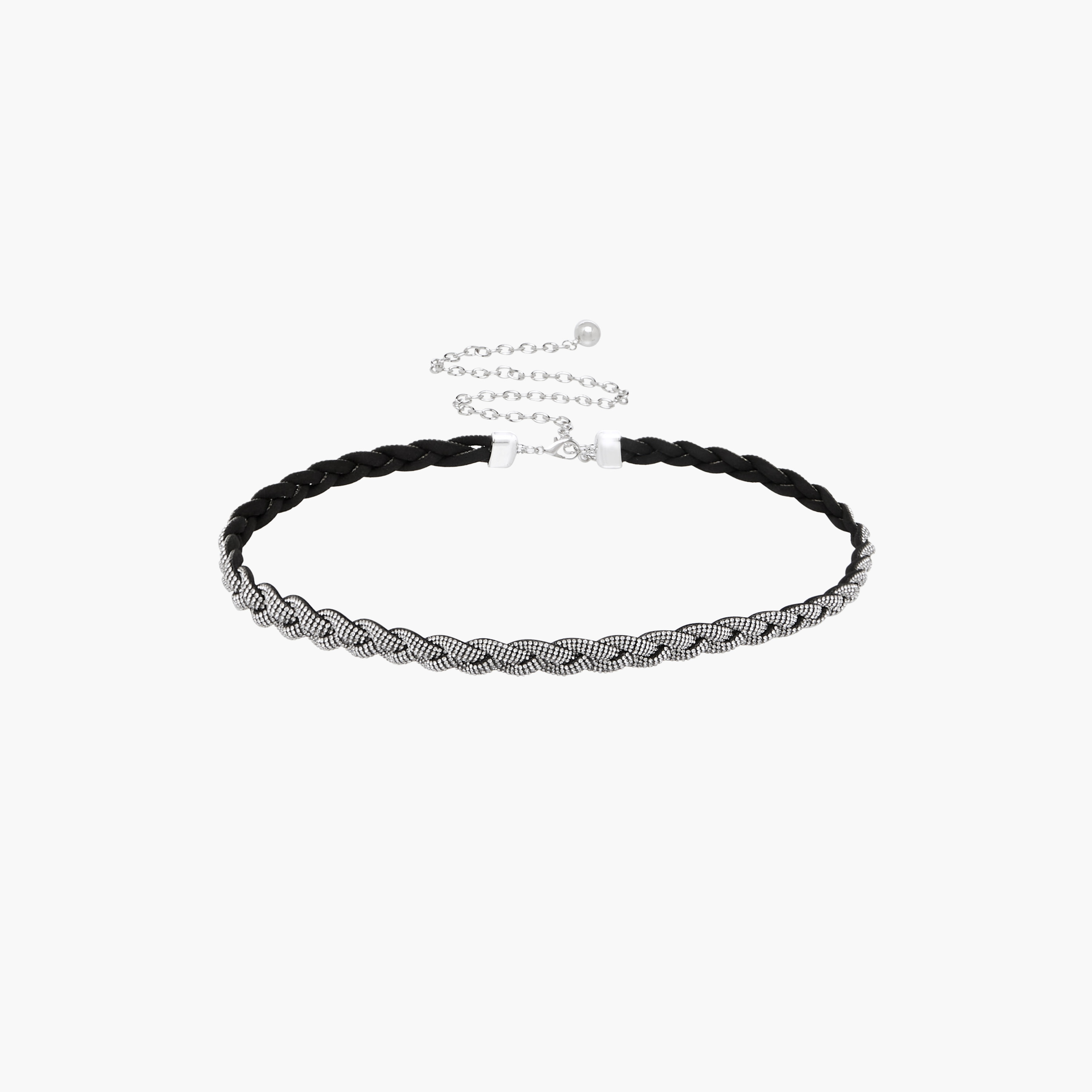 Metallic Waist Belt with Braided Design-women-clothingaccessories-belts-image-1