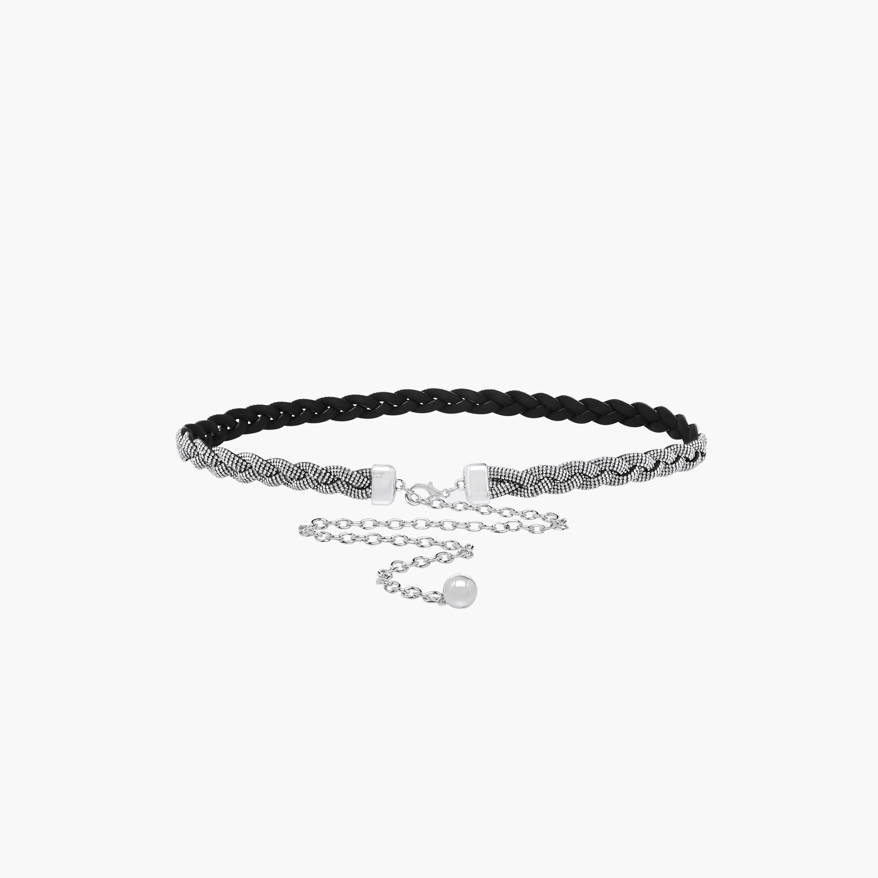 Metallic Waist Belt with Braided Design-women-clothingaccessories-belts-image-4