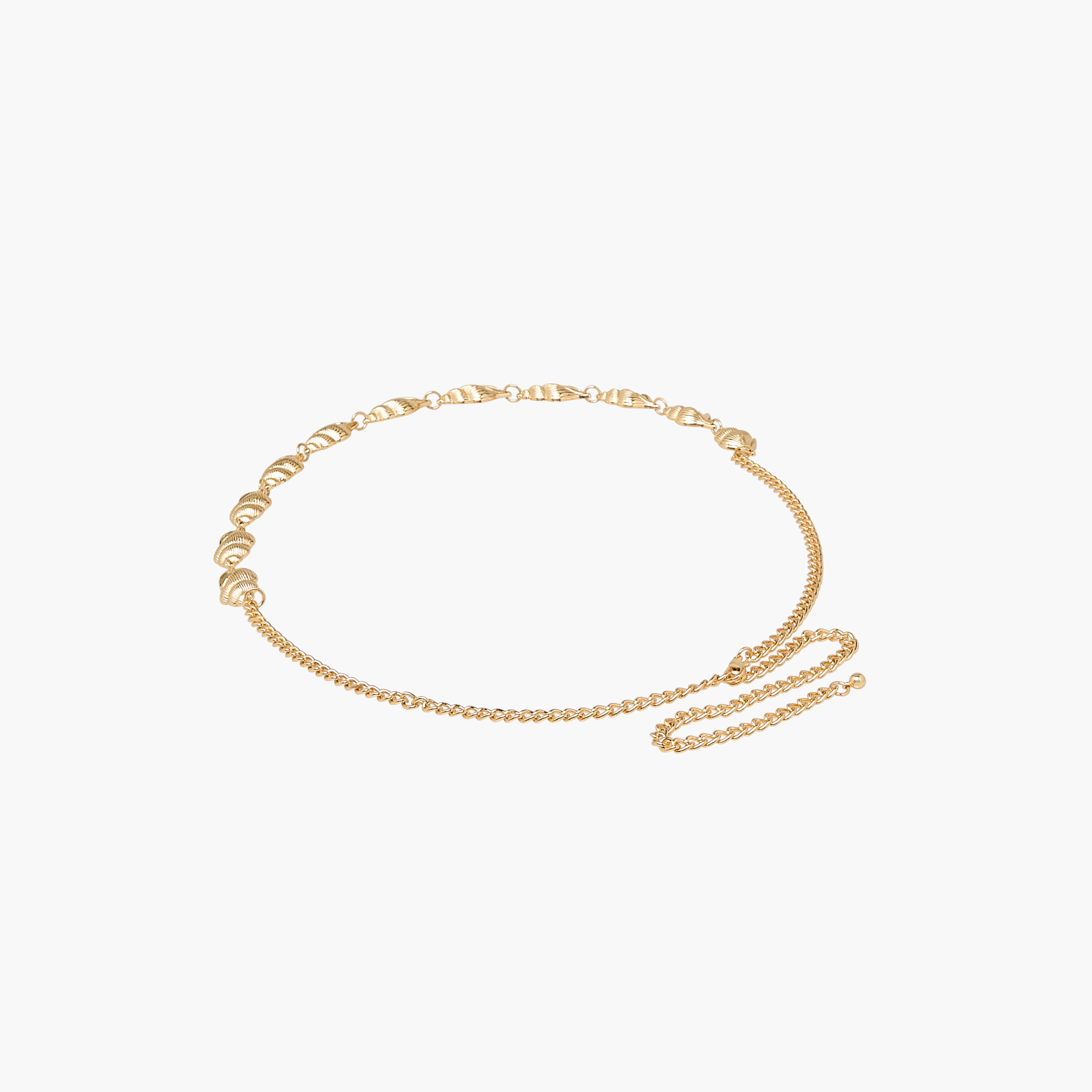 Metallic Belt with Shell Design-women-clothingaccessories-belts-image-4