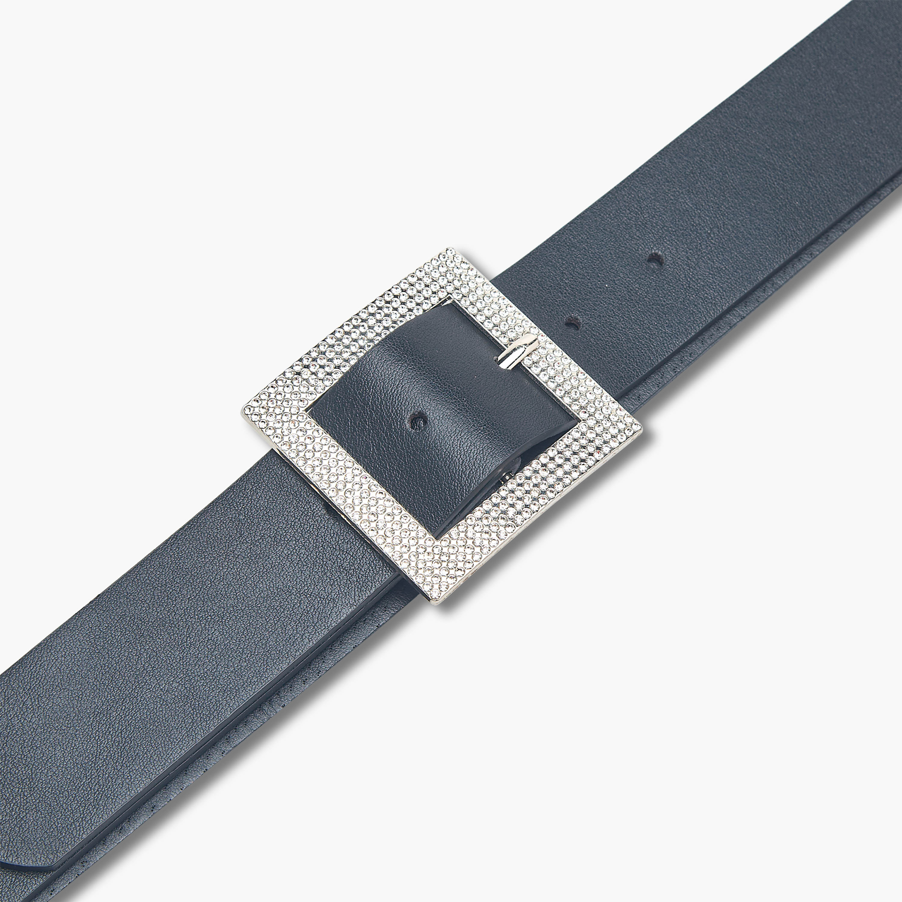 Polyeurathane Belt with Embellished Pin Buckle-women-clothingaccessories-belts-image-5