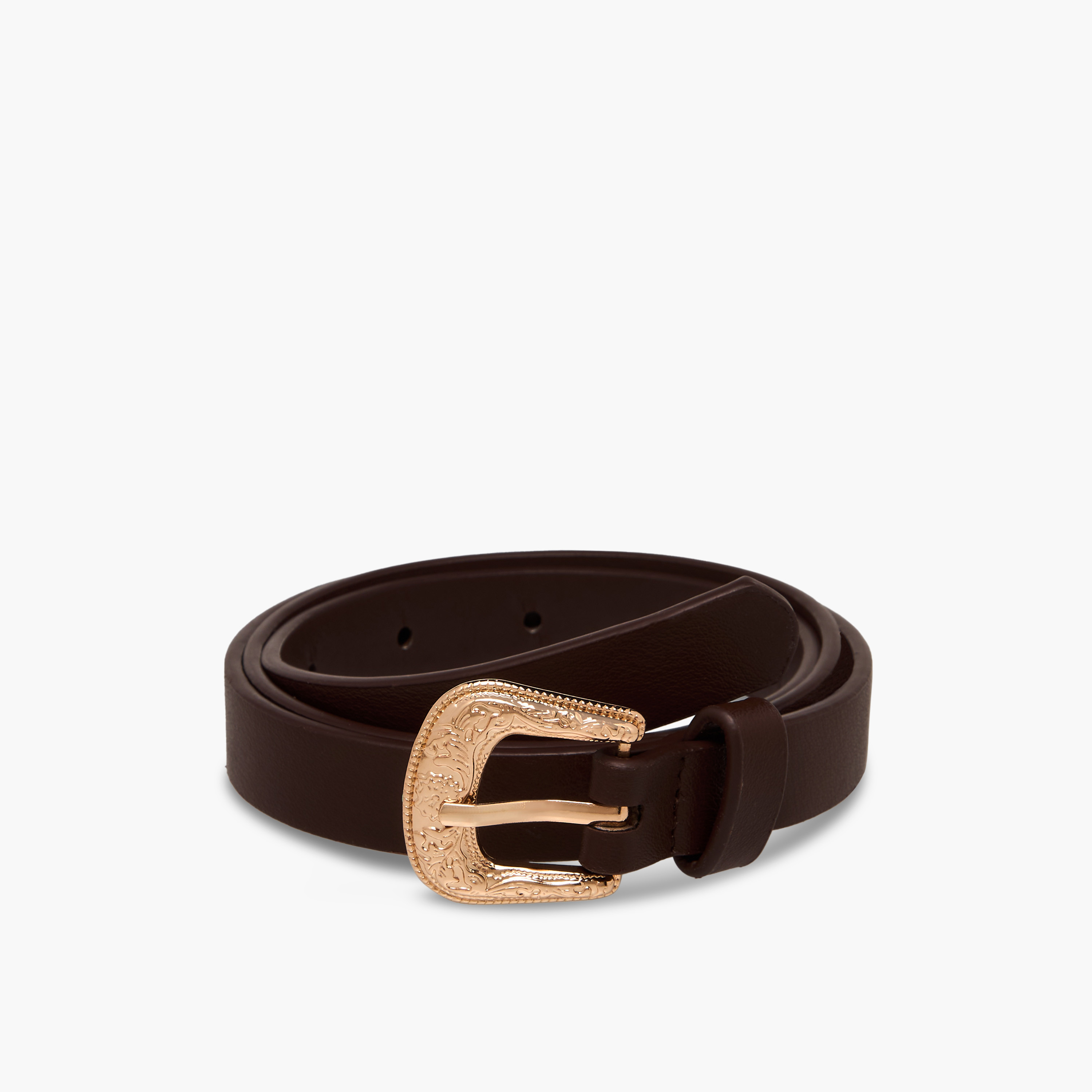 Faux Leather Belt with Curved Buckle - Set of 2-women-clothingaccessories-belts-image-6