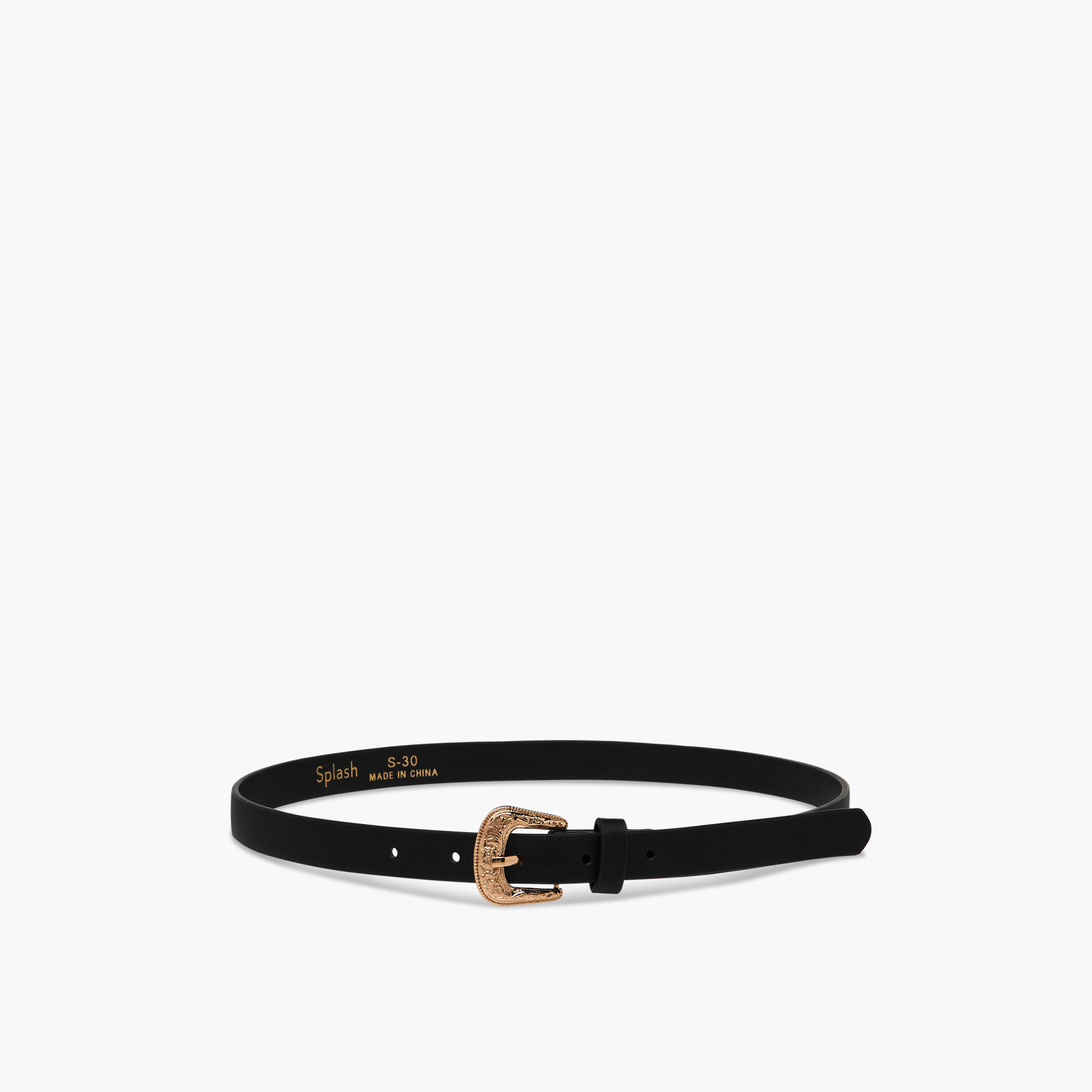 Faux Leather Belt with Curved Buckle - Set of 2-women-clothingaccessories-belts-image-7