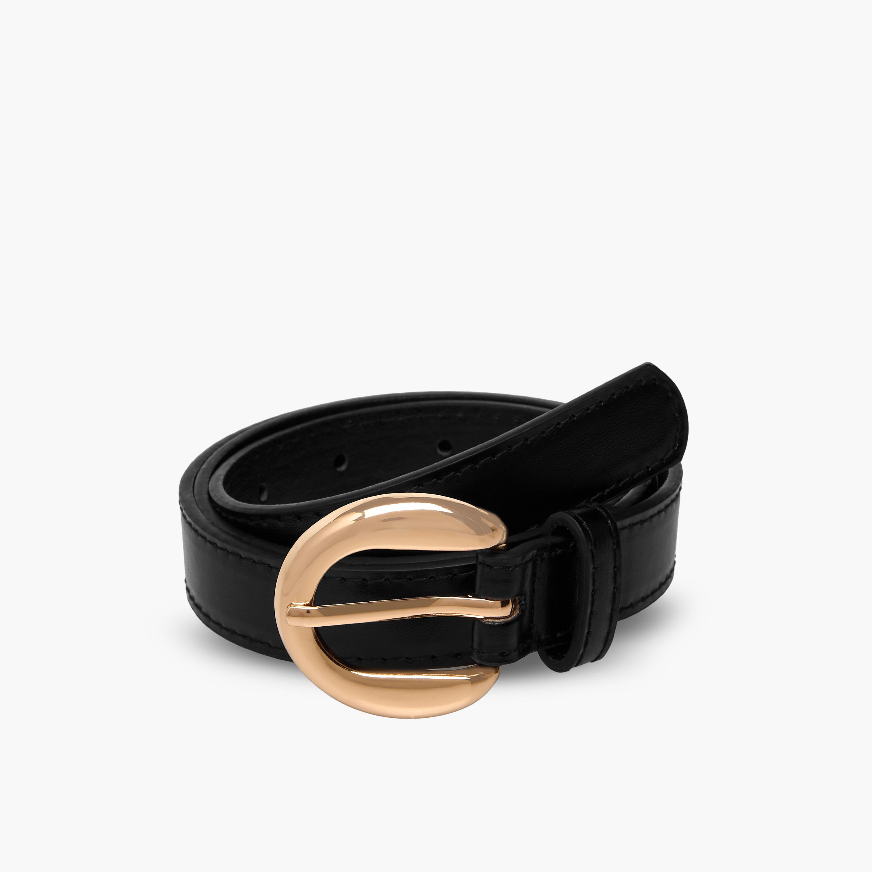 Faux Leather Belt with Curved Buckle - Set of 2-women-clothingaccessories-belts-image-5