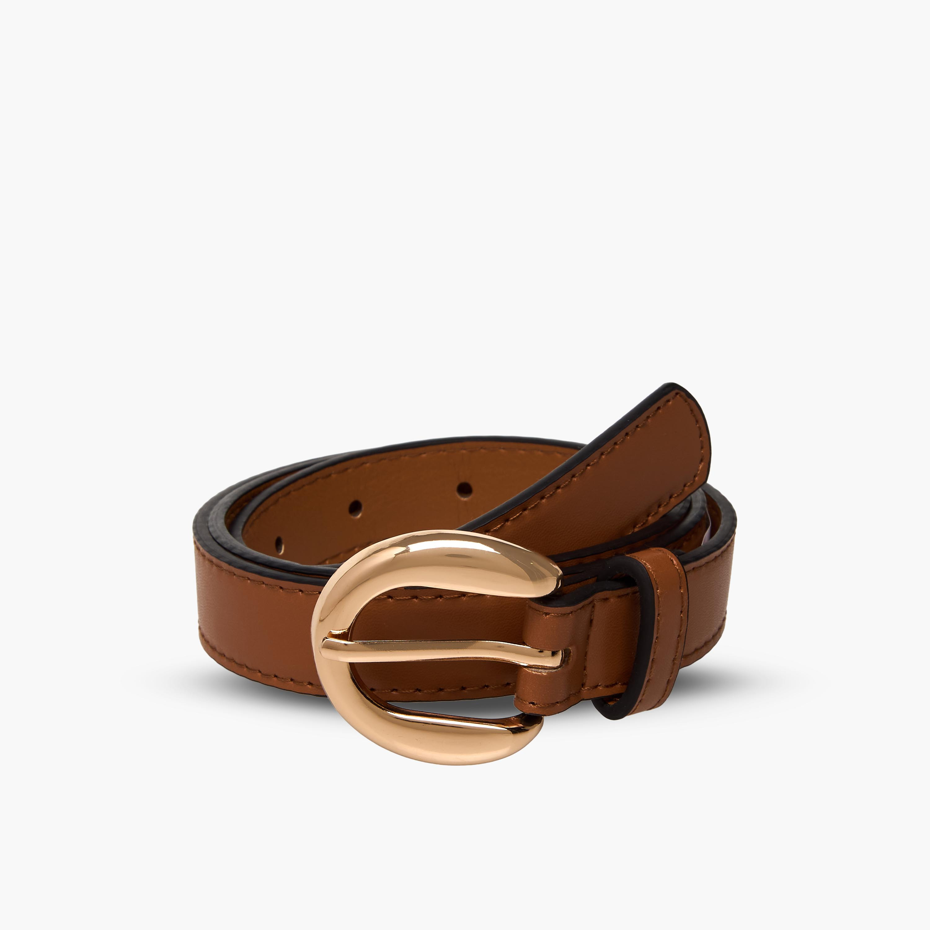 Faux Leather Belt with Curved Buckle - Set of 2-women-clothingaccessories-belts-image-6