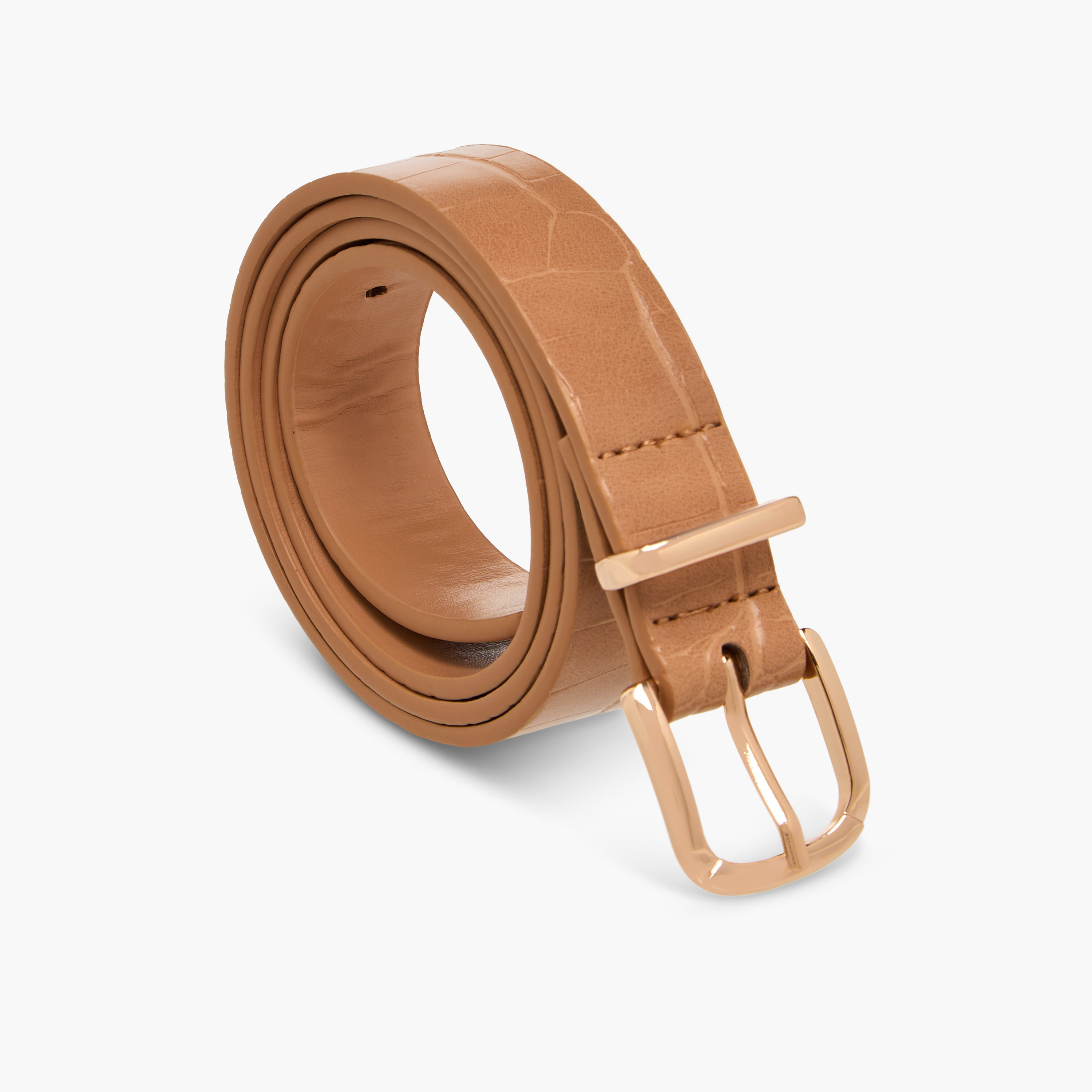 Faux Leather Belt with Pin Buckle Closure - Set of 2-women-clothingaccessories-belts-image-3