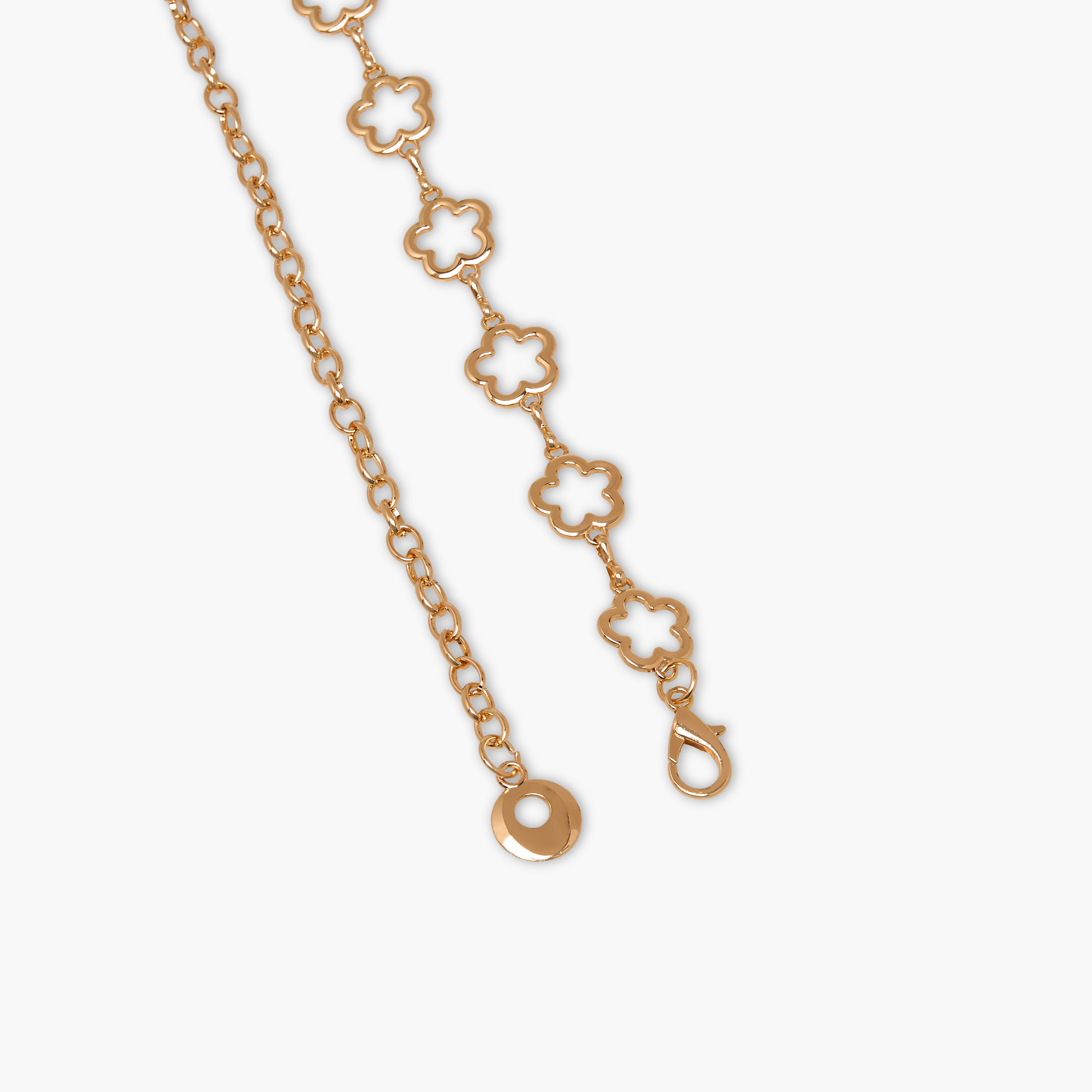 Metal Chain Belt with Floral Design-women-clothingaccessories-belts-image-5