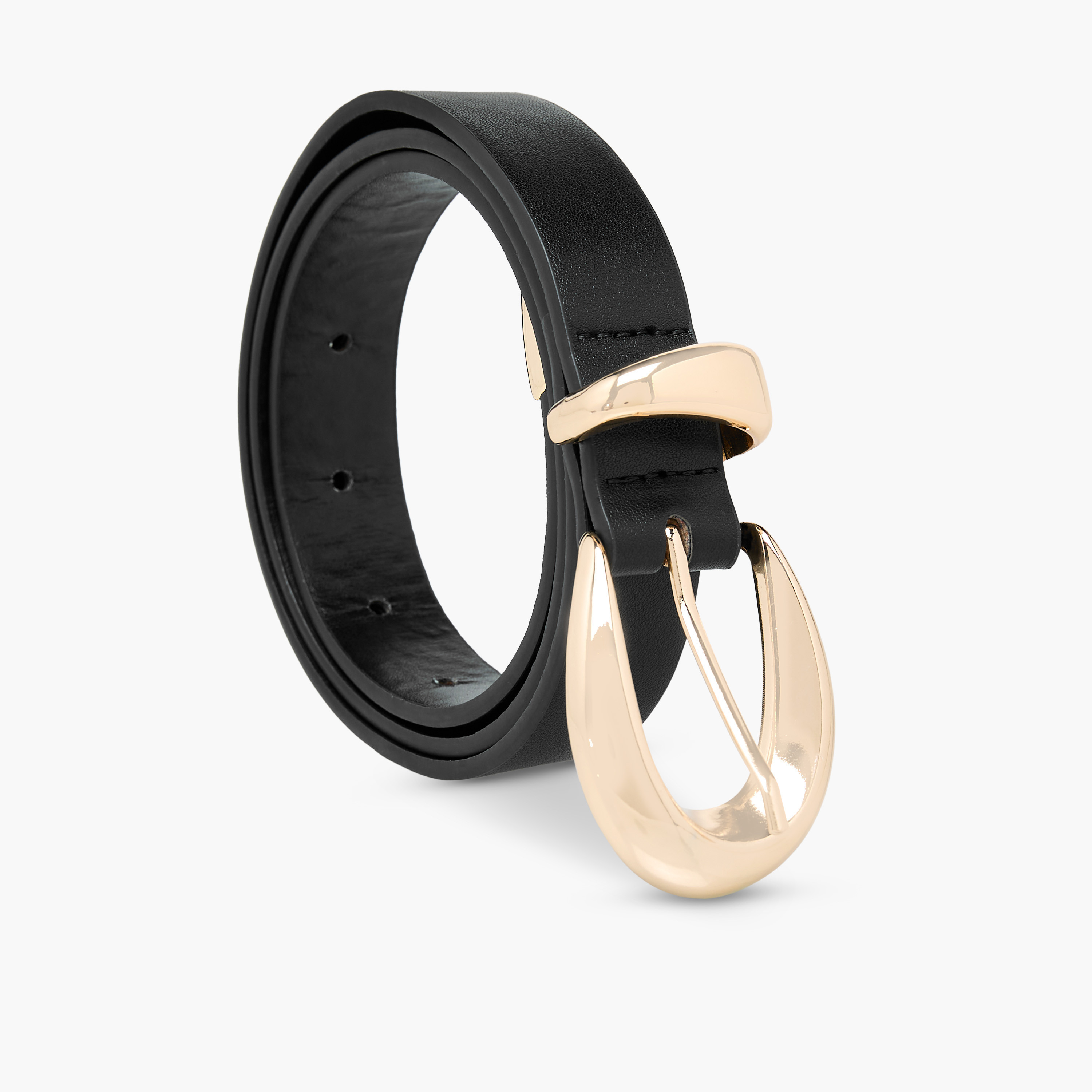 Faux Leather Belt with Pin Buckle Closure-women-clothingaccessories-belts-image-1