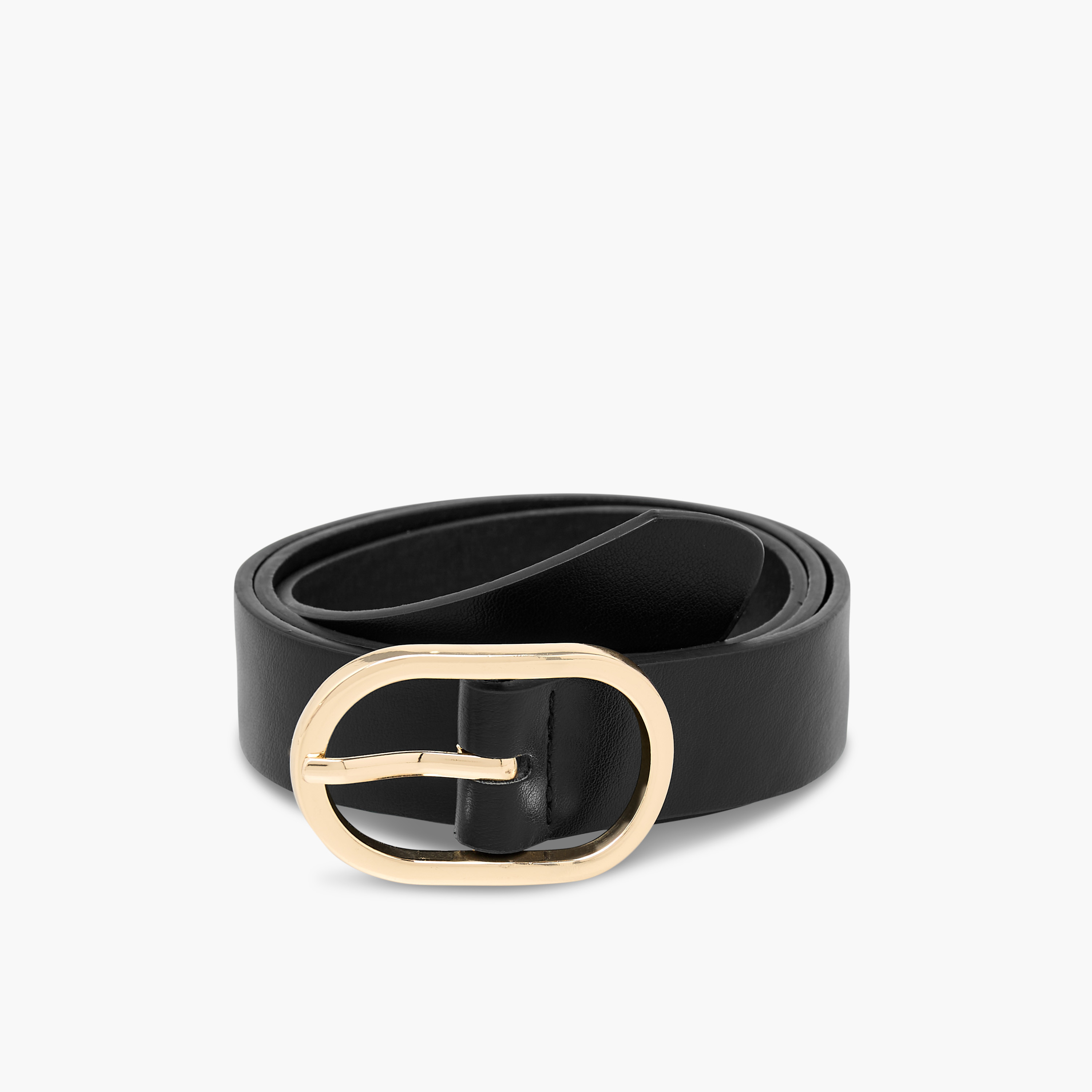 Faux Leather Belt with Oval Buckle-women-clothingaccessories-belts-image-3