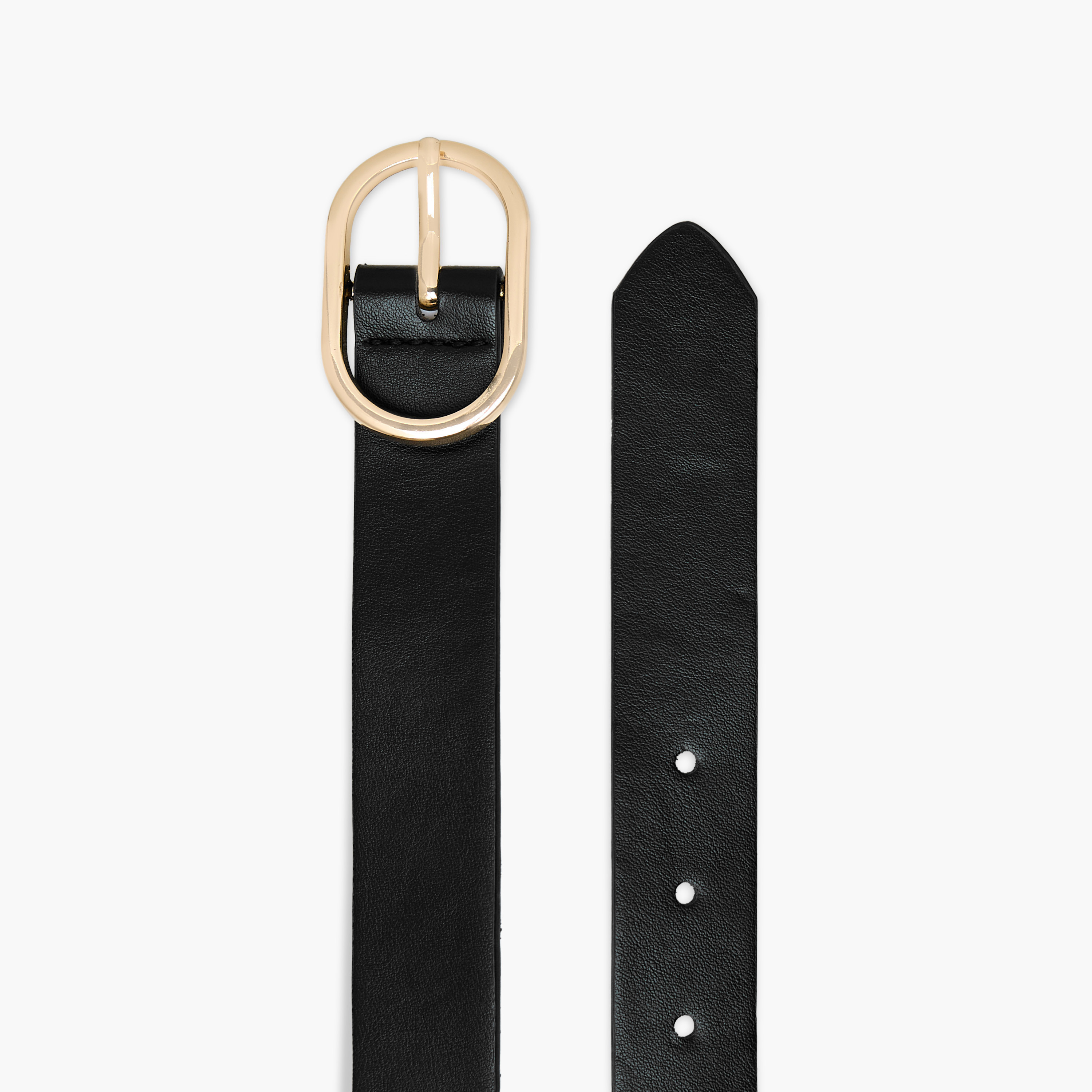 Faux Leather Belt with Oval Buckle-women-clothingaccessories-belts-image-4