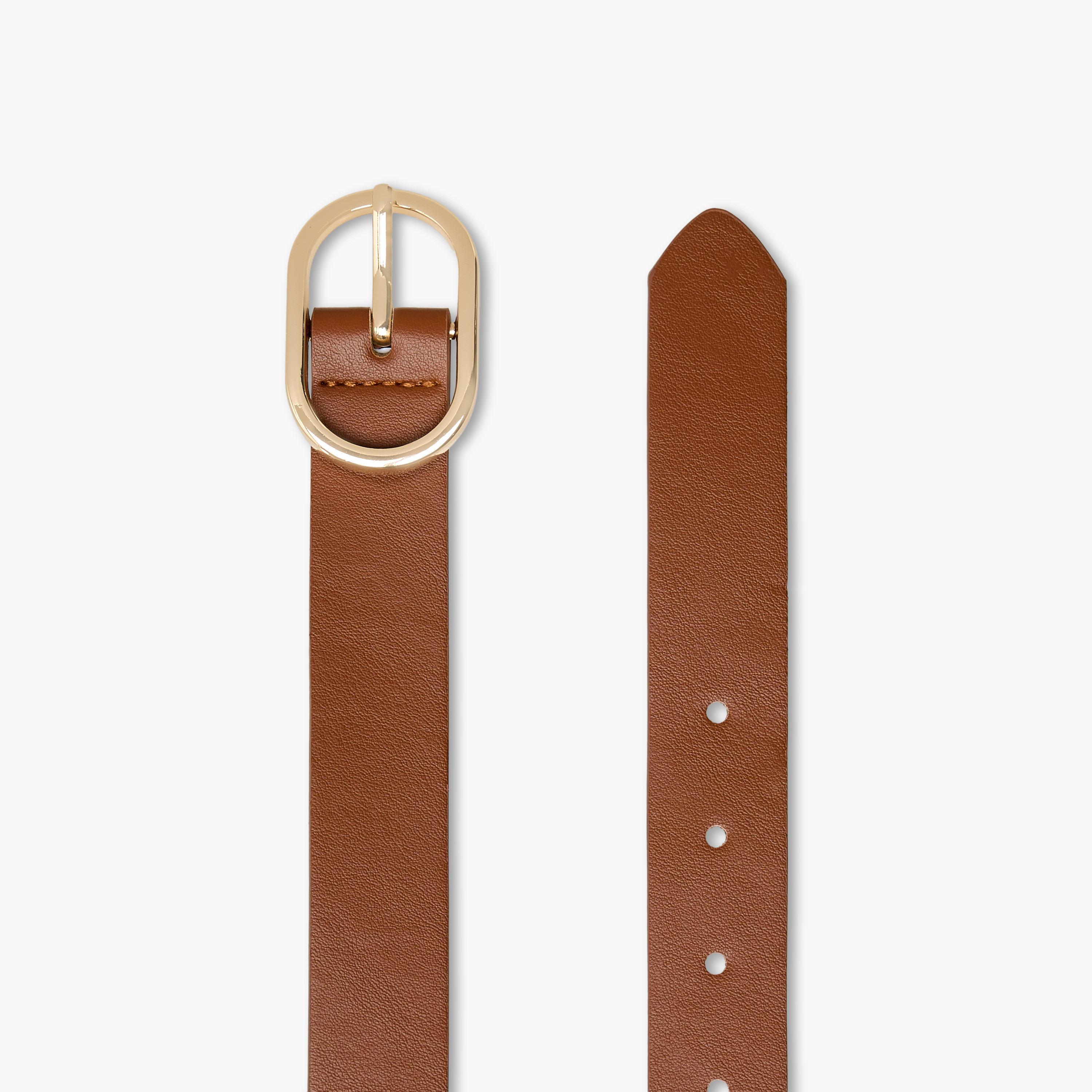 Faux Leather Belt with Oval Buckle-women-clothingaccessories-belts-image-4