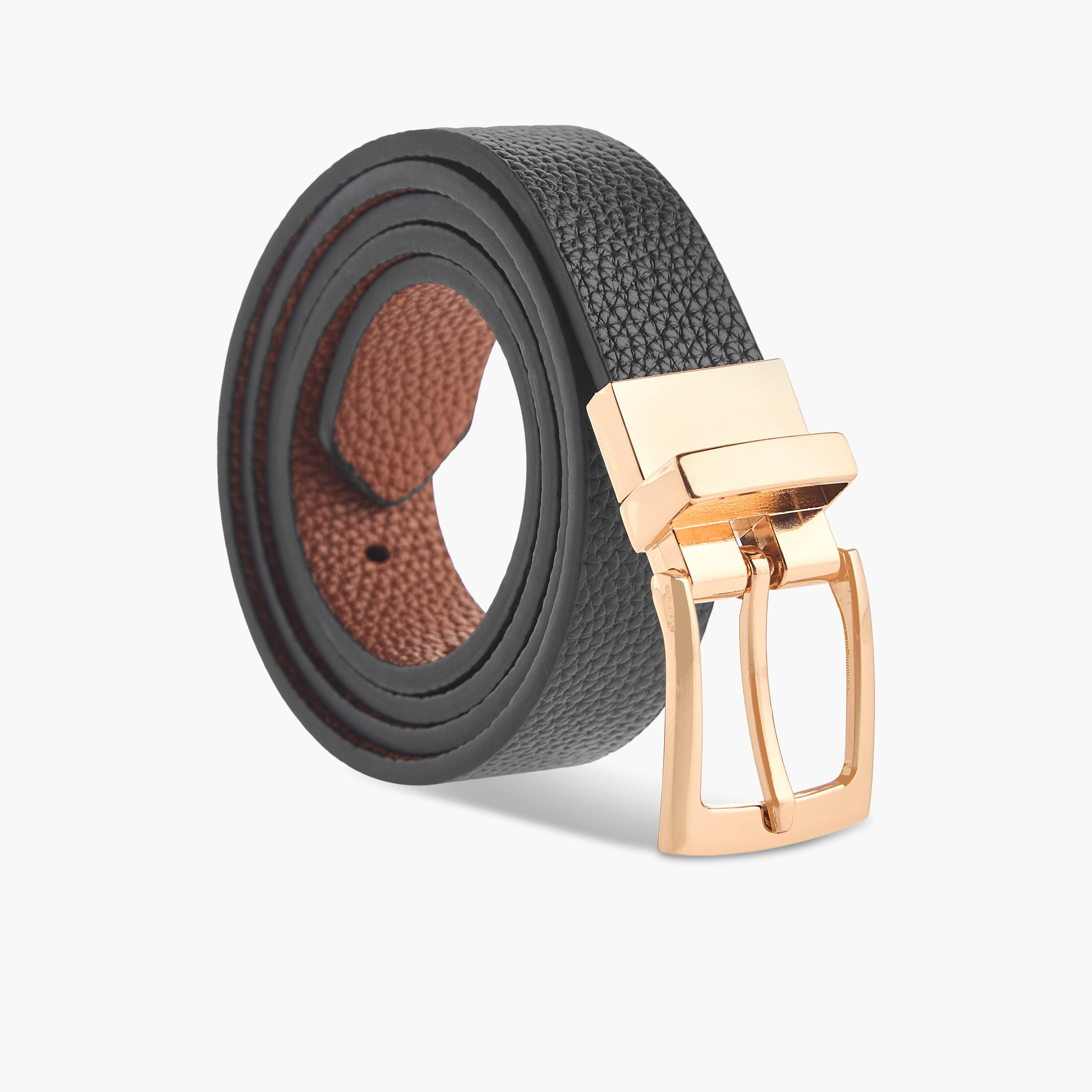 حزام قابل للارتداء على الوجهين بإبزيم دبوس-women-clothingaccessories-belts-image-6