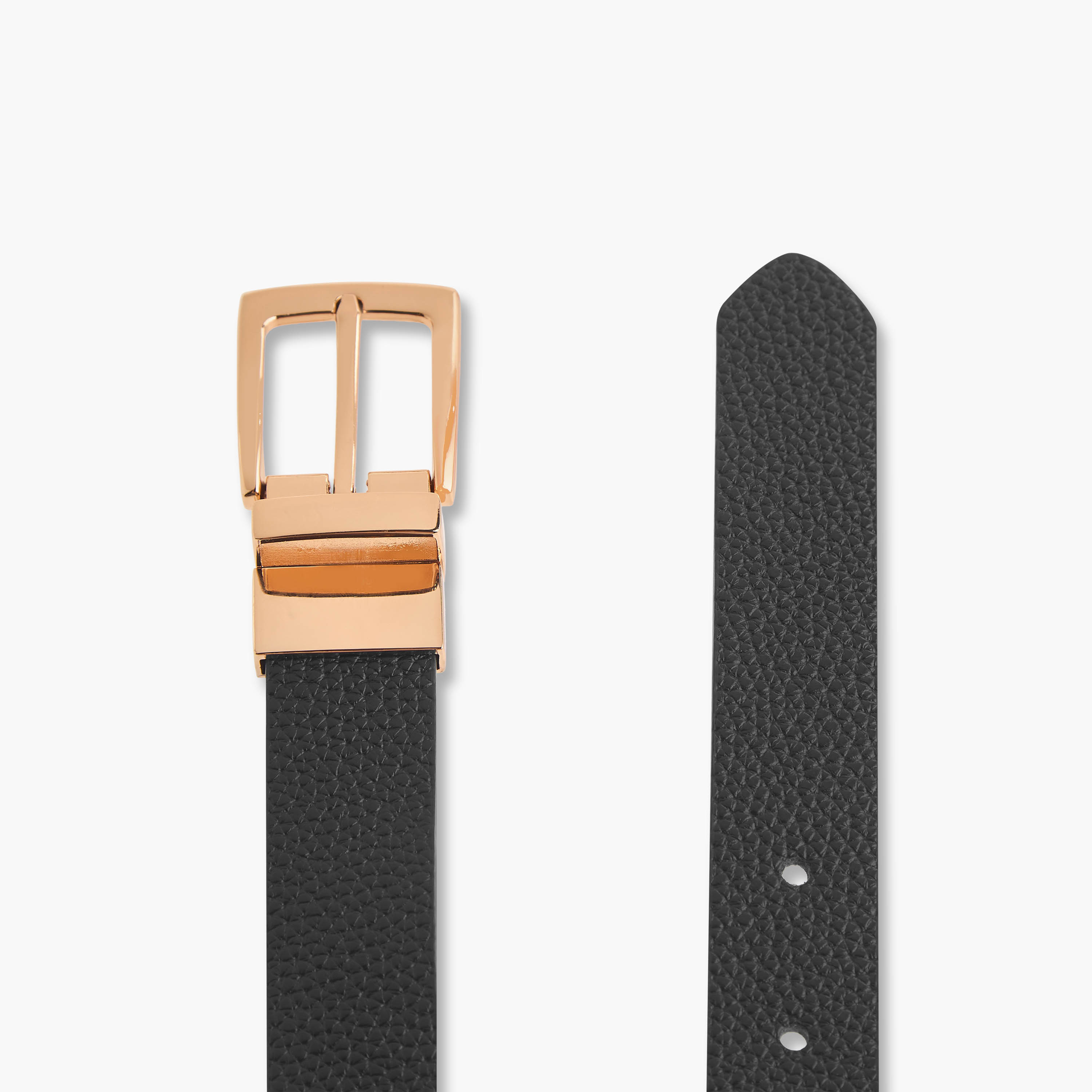 حزام قابل للارتداء على الوجهين بإبزيم دبوس-women-clothingaccessories-belts-image-1