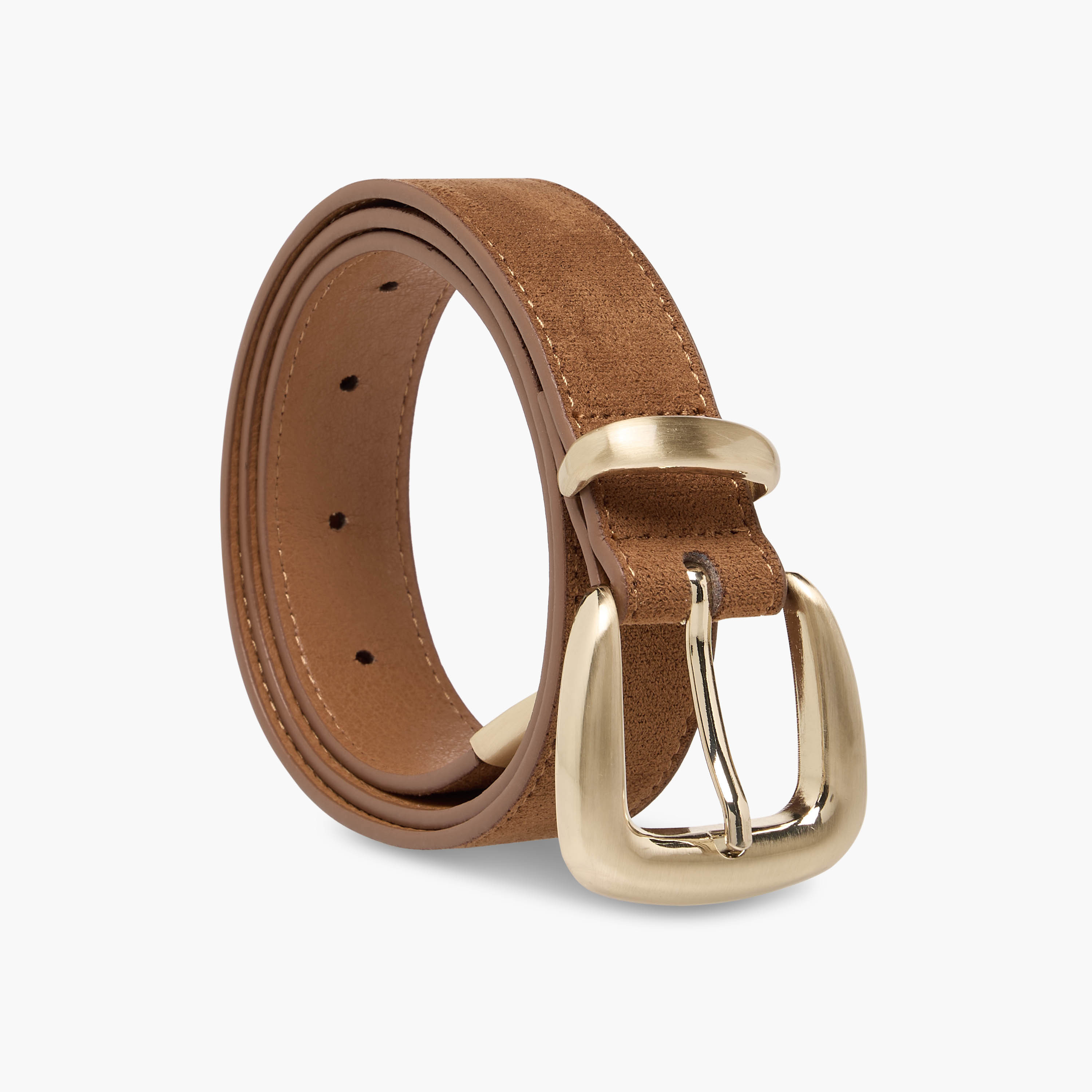 Suede Belt with Pin Buckle-women-clothingaccessories-belts-image-1