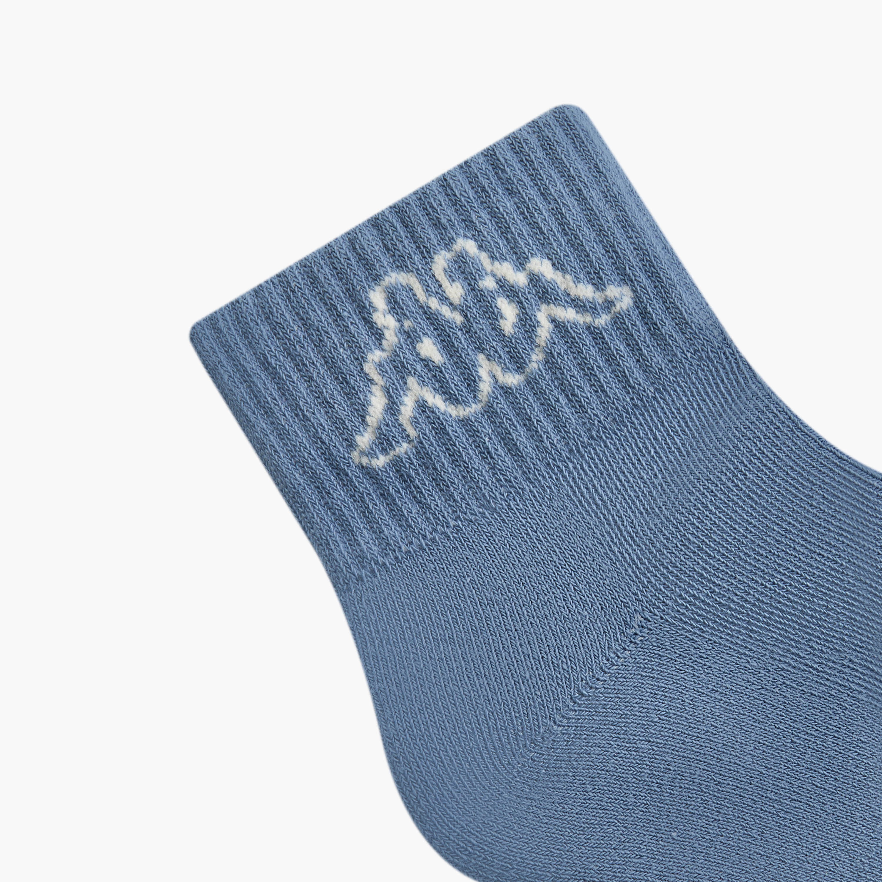 Kappa Pack of 3 Quarter Crew Length Socks-women-socksandstockings-image-5