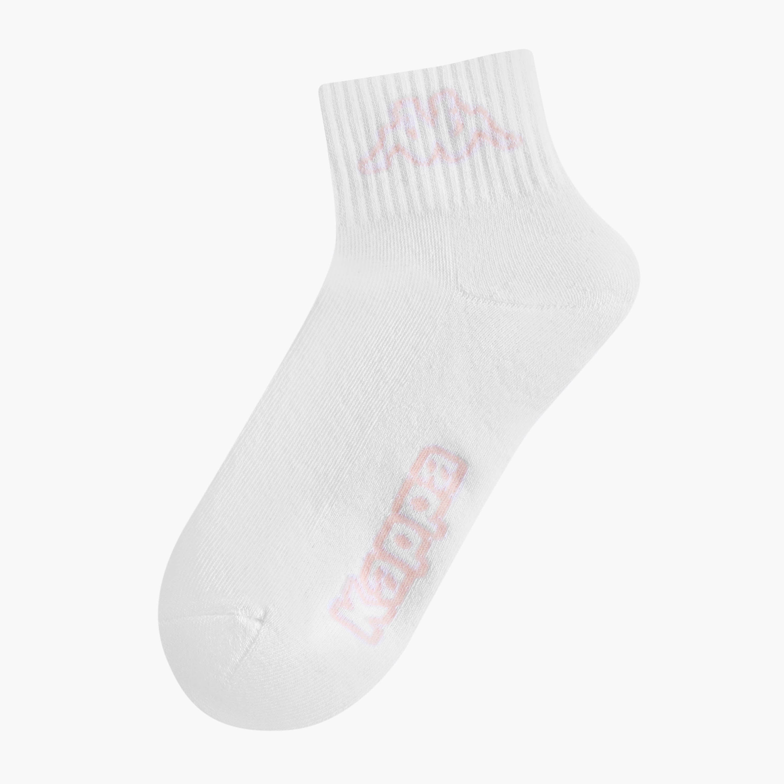 Kappa Pack of 3 Quarter Crew Length Socks-women-socksandstockings-image-2