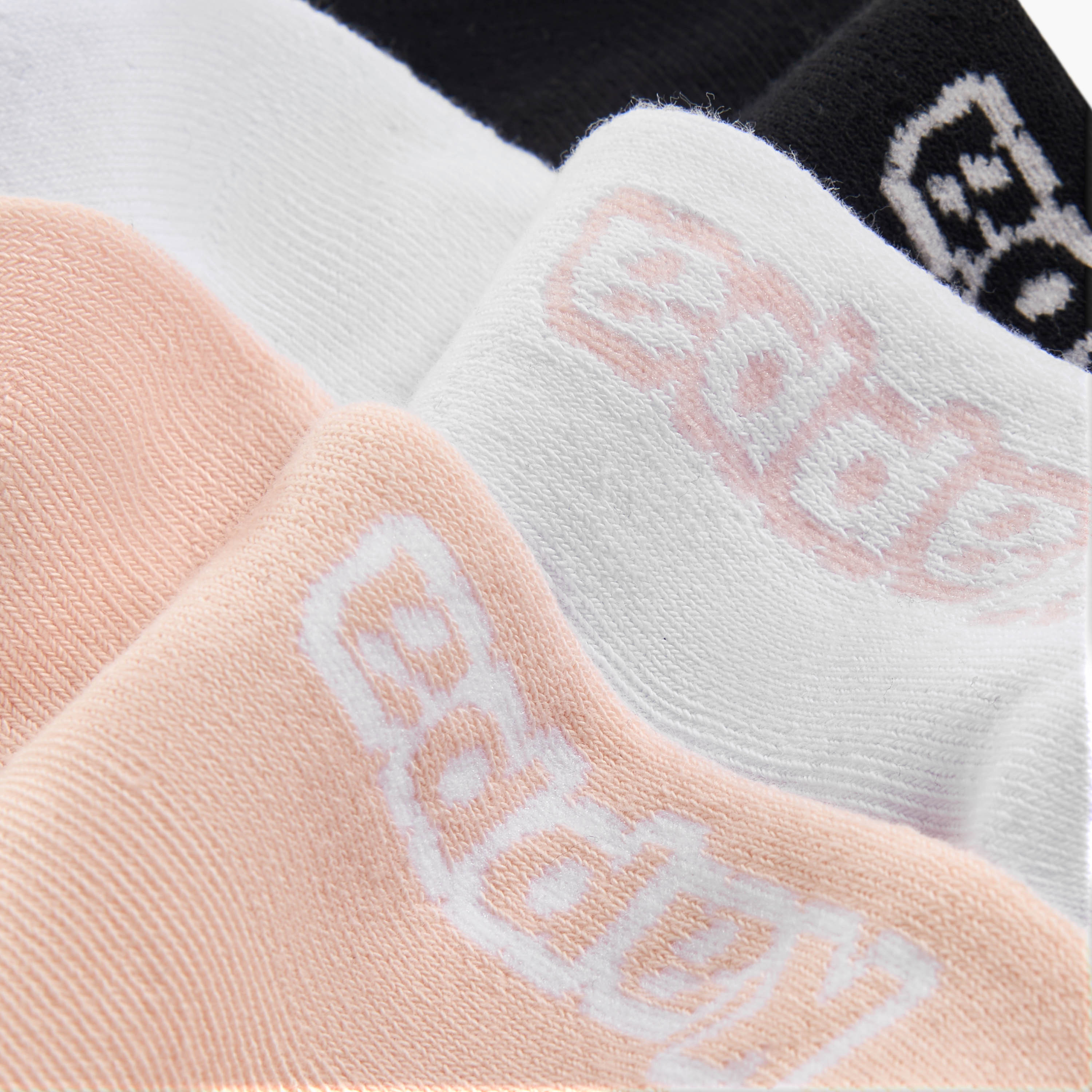 Kappa Pack of 3 Quarter Crew Length Socks-women-socksandstockings-image-4