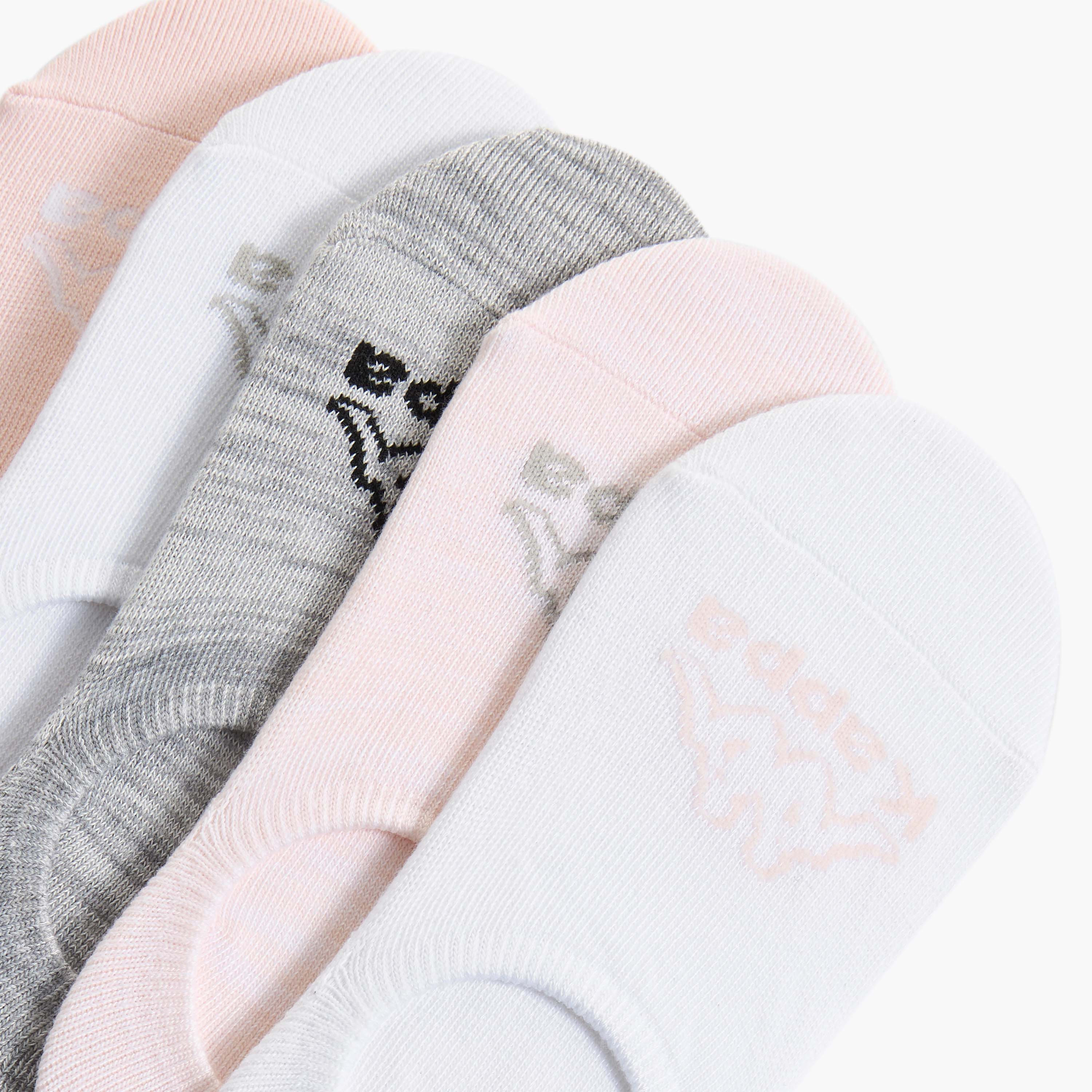 Kappa Pack of 5 Invisible Socks-women-socksandstockings-image-3