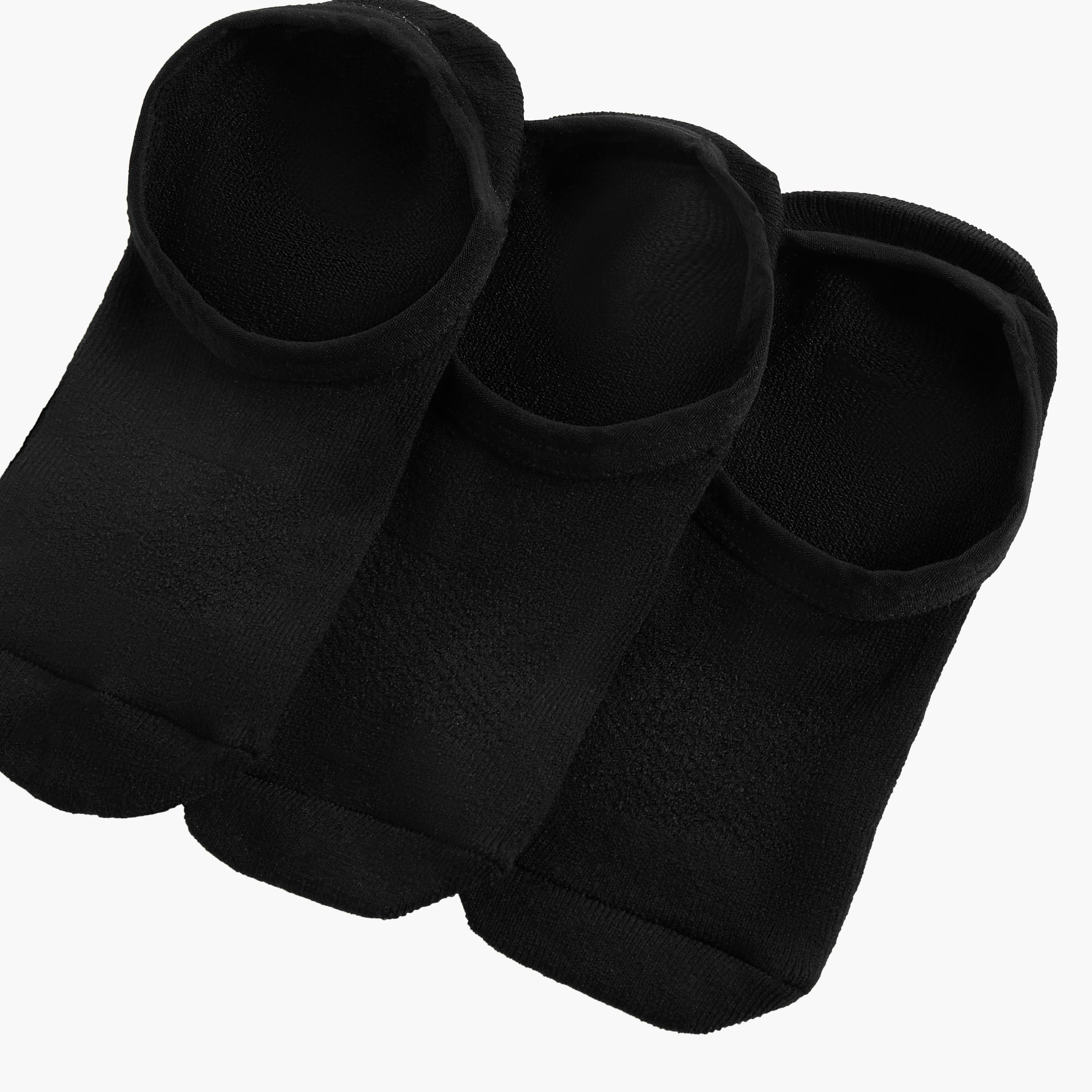Pack of 3 No Show Microfibre Socks-women-socksandstockings-image-5