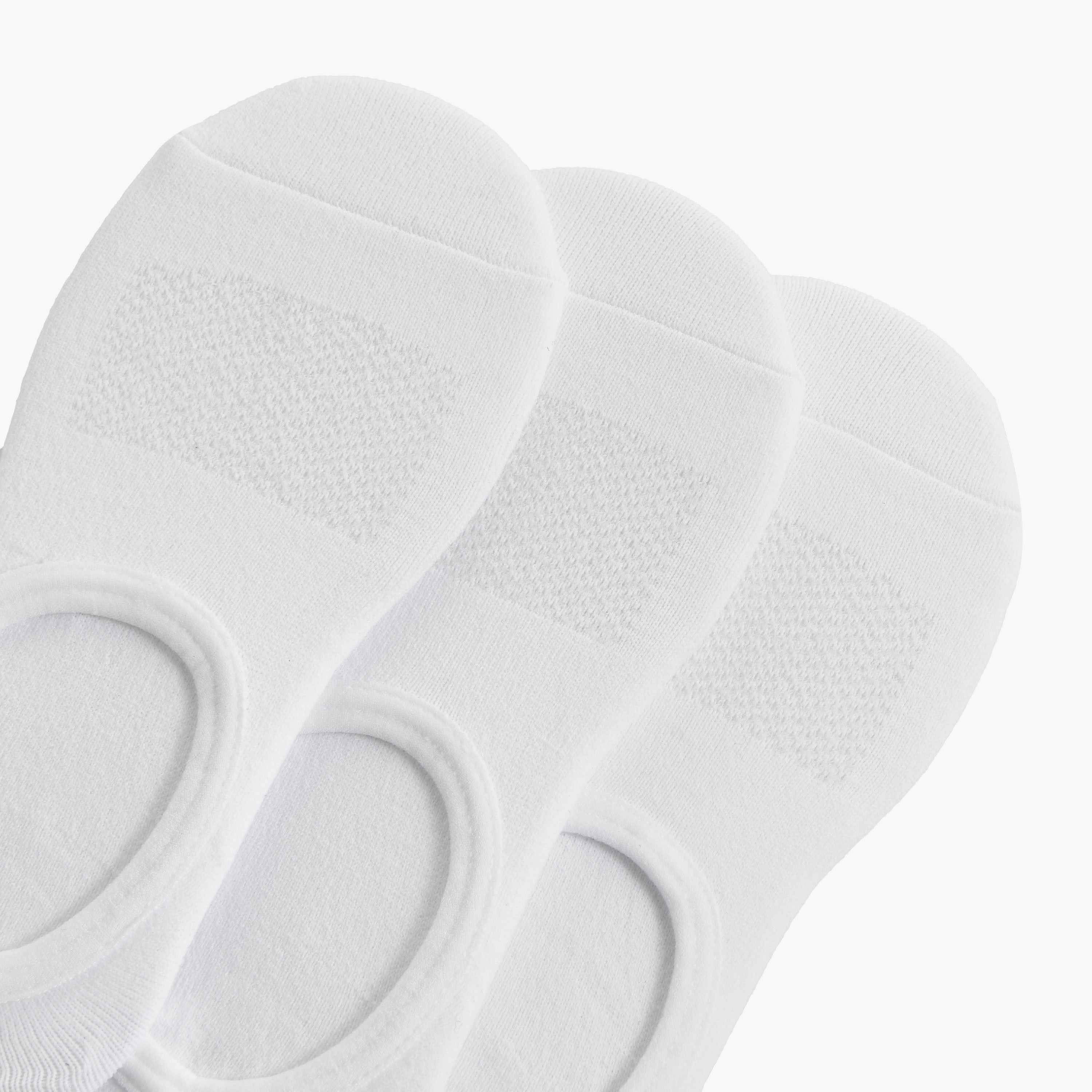 Pack of 3 No Show Microfibre Socks-women-socksandstockings-image-3