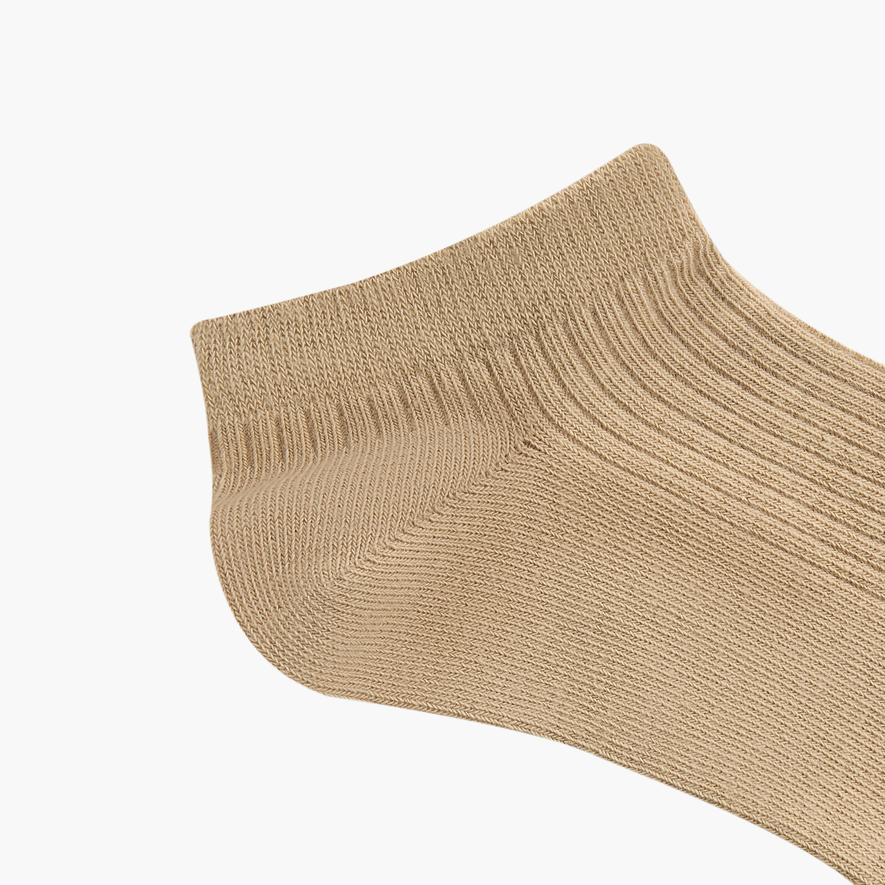 Pack of 7 Ankle Length Trainer Socks-women-socksandstockings-image-5