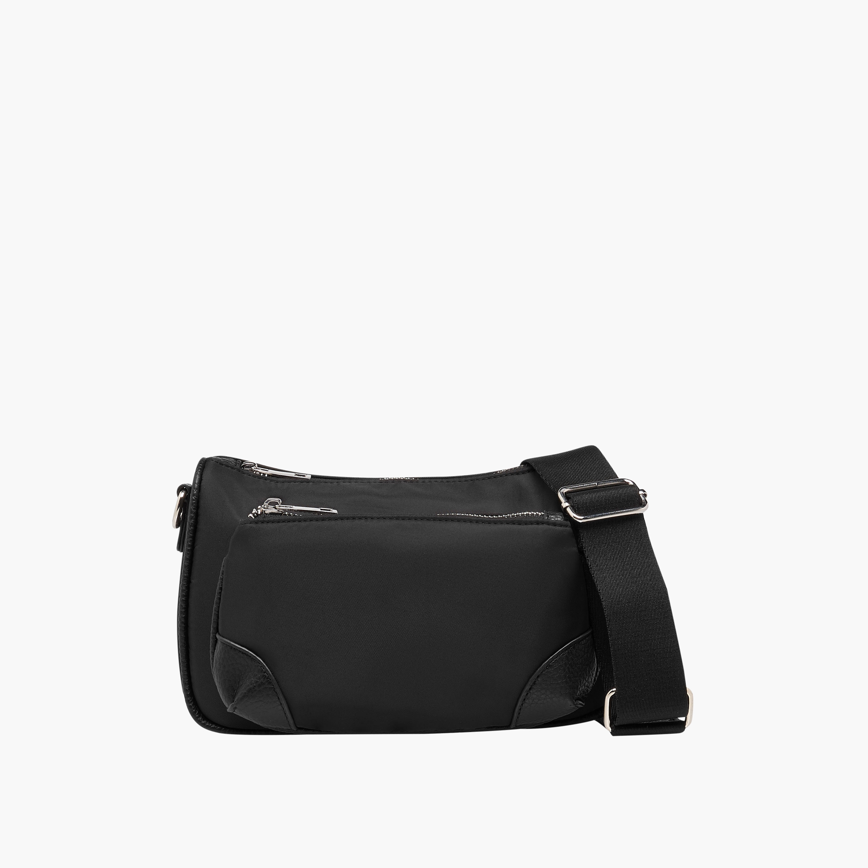 Panelled Crossbody Bag with Adjustable Strap-women-bagsandwallets-handbags-image-1
