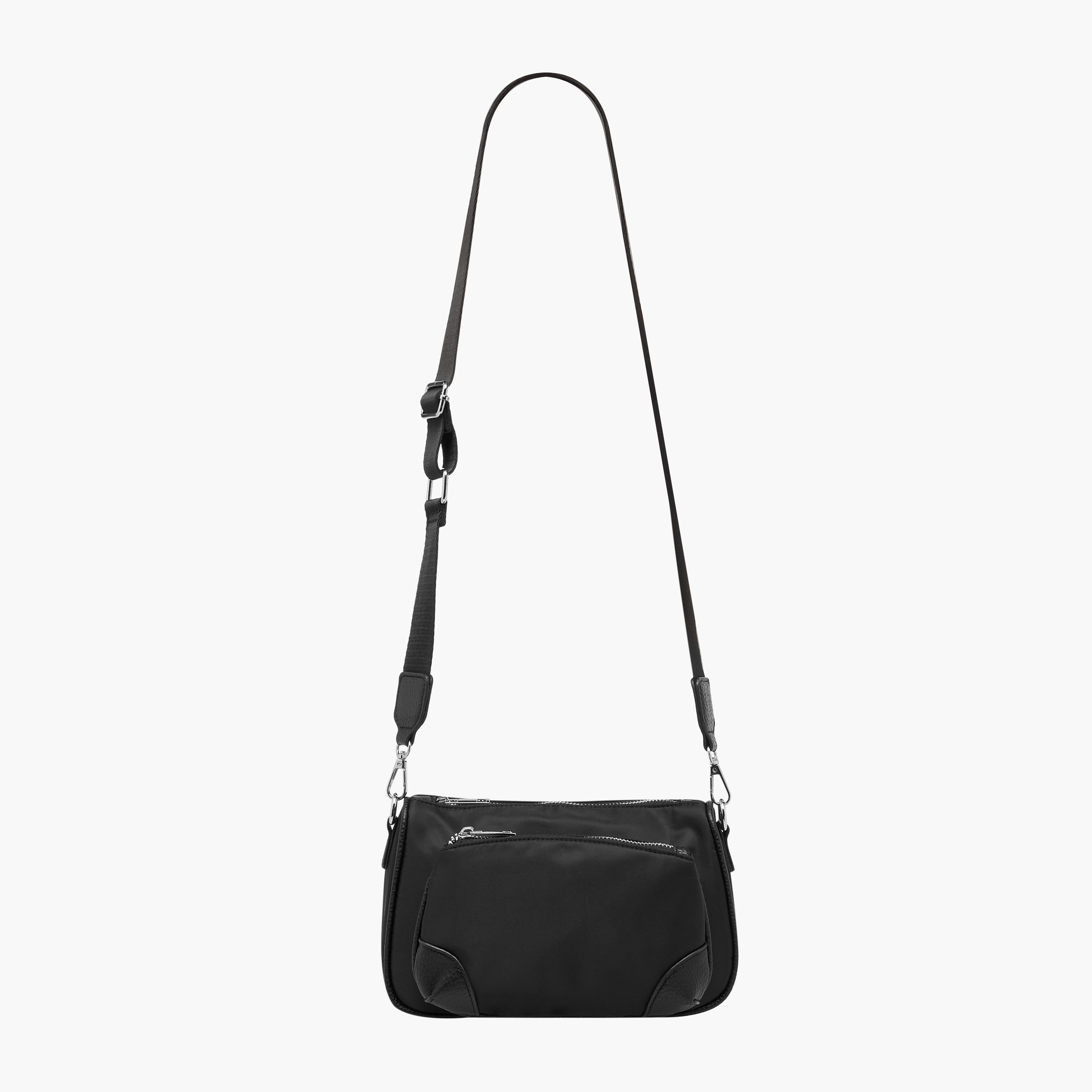 Panelled Crossbody Bag with Adjustable Strap-women-bagsandwallets-handbags-image-3