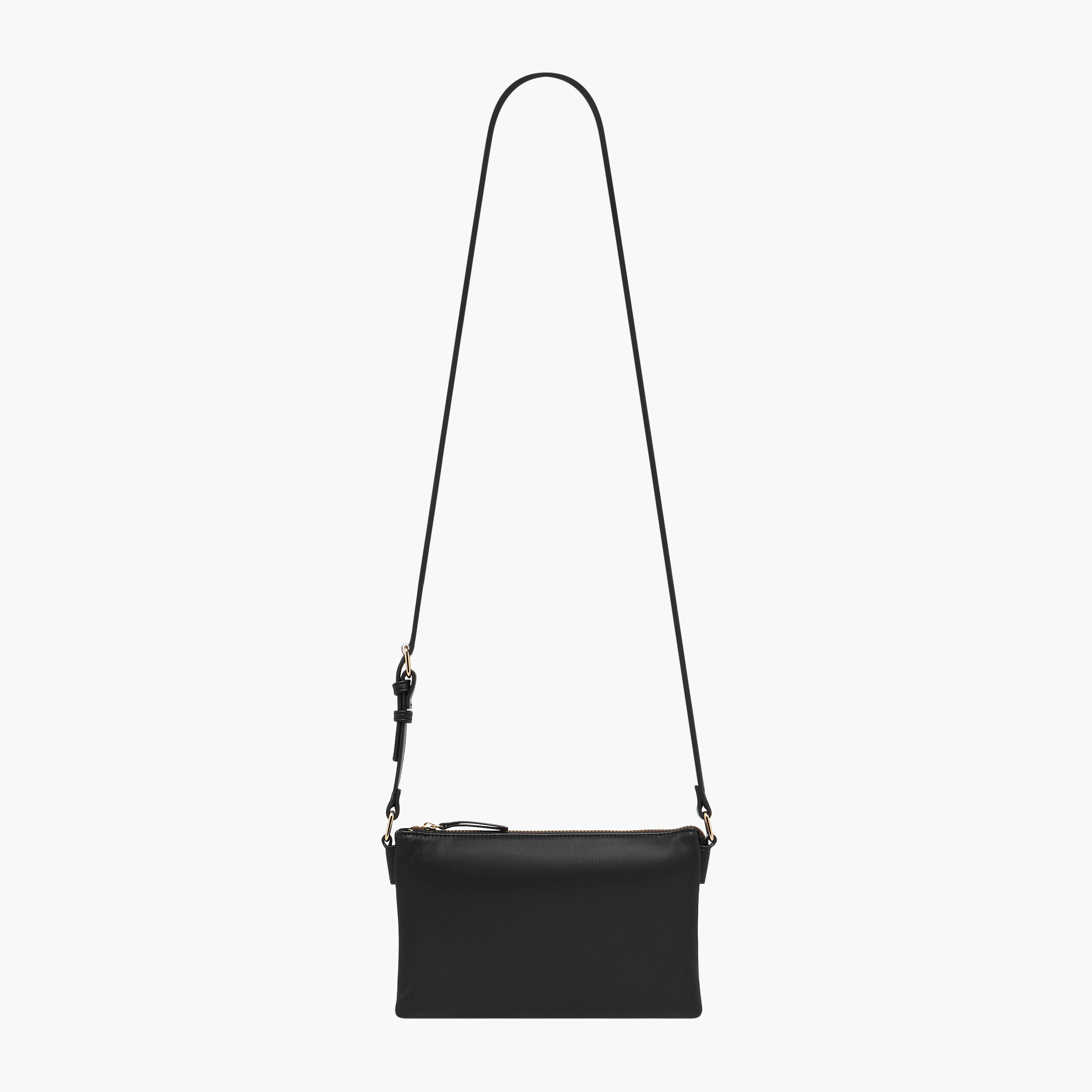Textured Crossbody Bag with Zip Closure-women-bagsandwallets-handbags-image-3