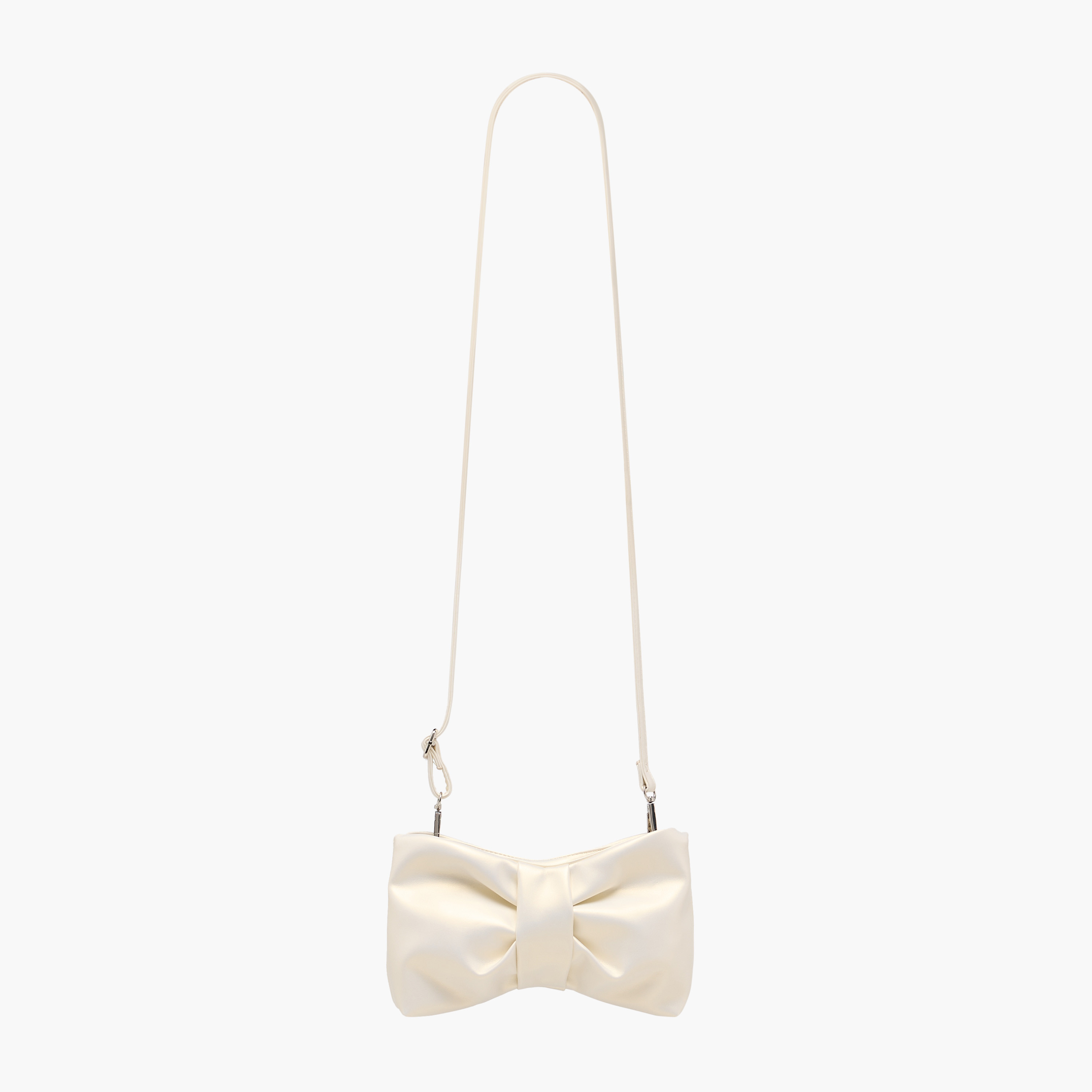 Bow Shaped Crossbody Bag with Pearl Handle-women-bagsandwallets-handbags-image-3