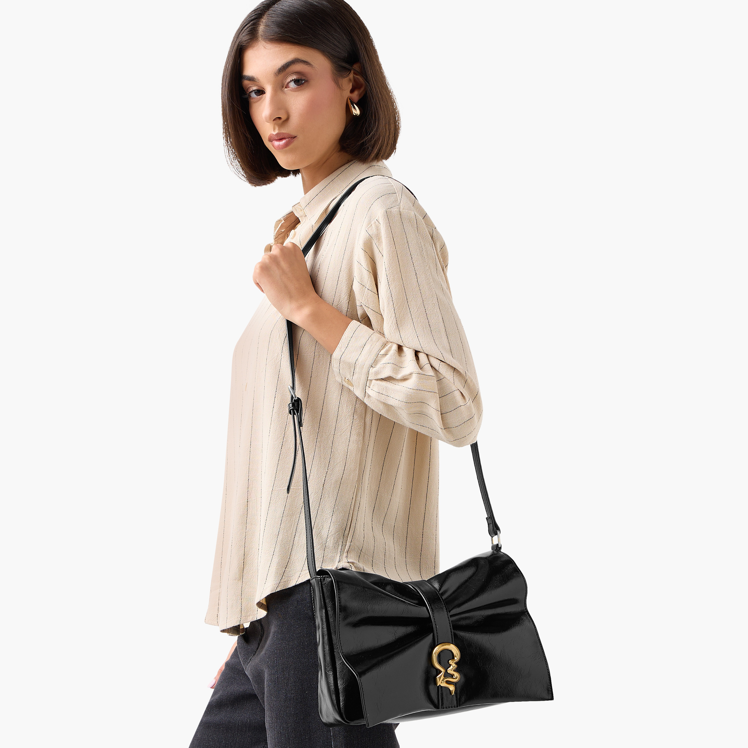 Animal Accent Crossbody Bag with Adjustable Strap-women-bagsandwallets-handbags-image-2