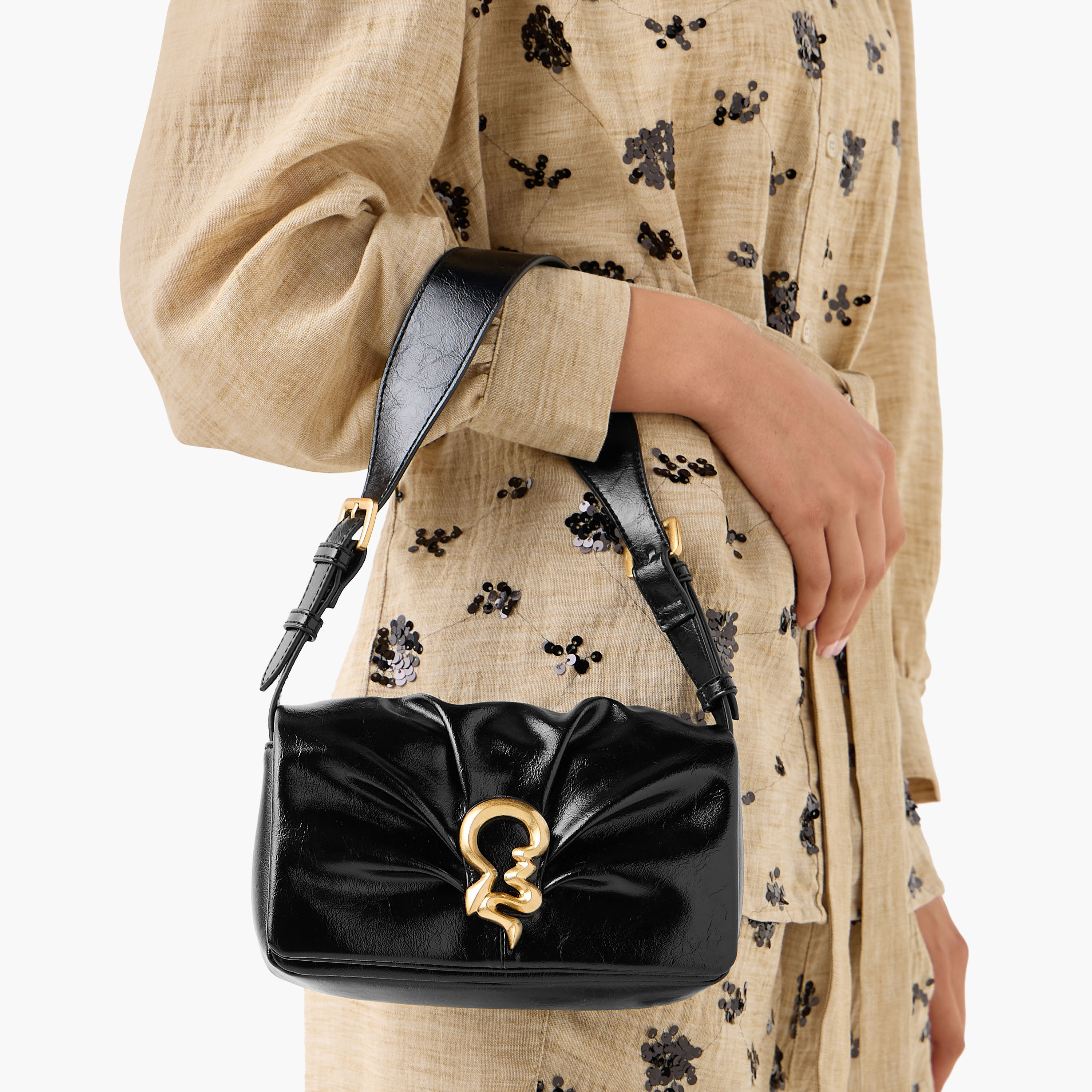 Animal Accent Shoulder Bag with Adjustable Strap-women-bagsandwallets-handbags-image-2