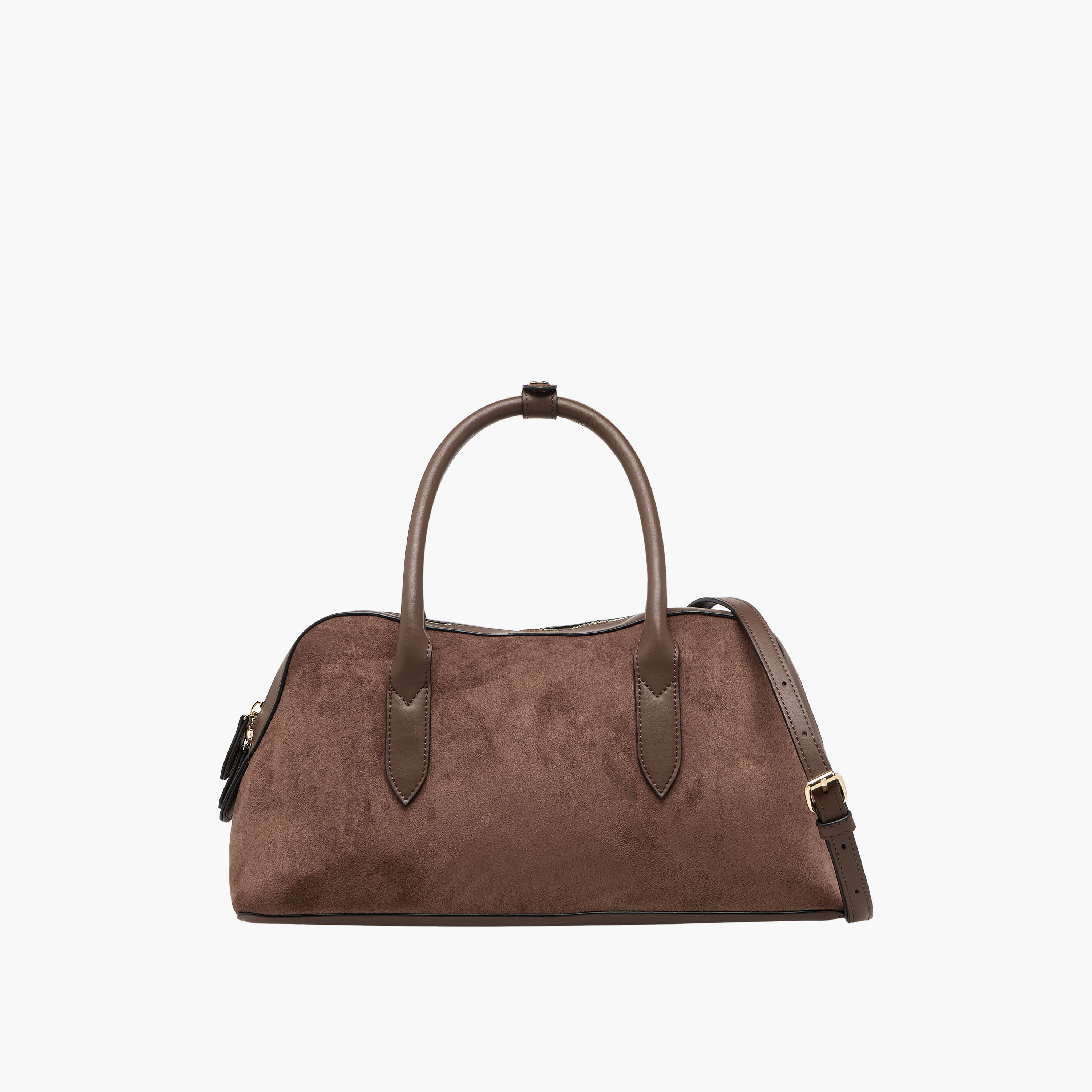 Suede Textured Crossbody Bag with Detachable Strap-women-bagsandwallets-handbags-image-1
