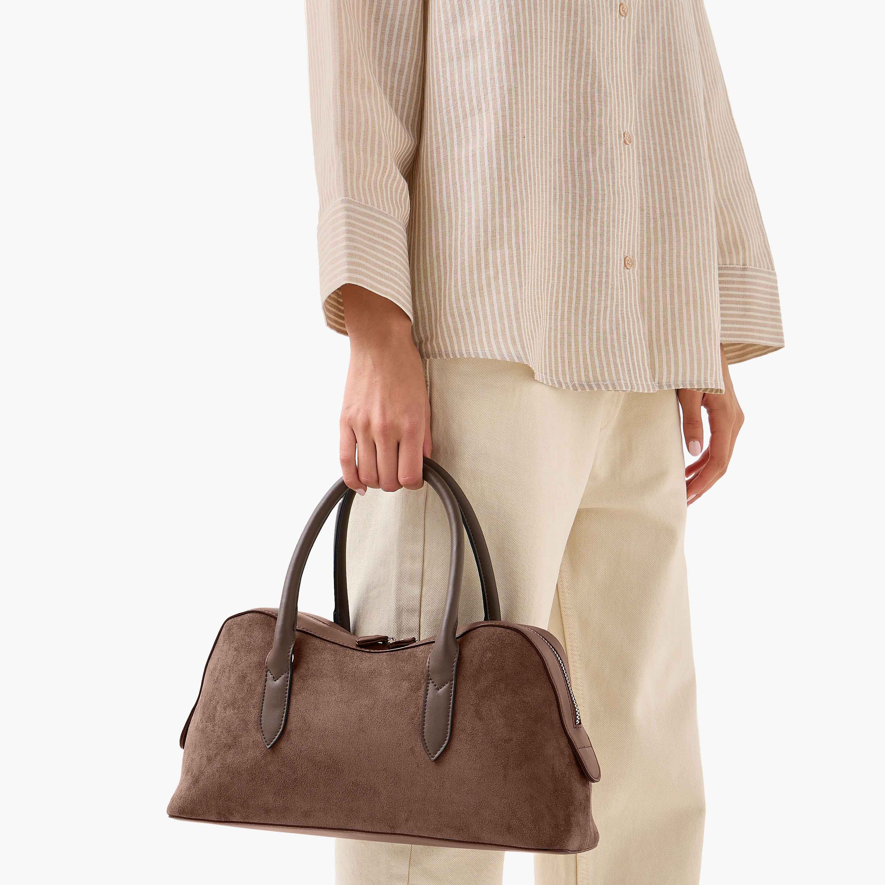 Suede Textured Crossbody Bag with Detachable Strap-women-bagsandwallets-handbags-image-2