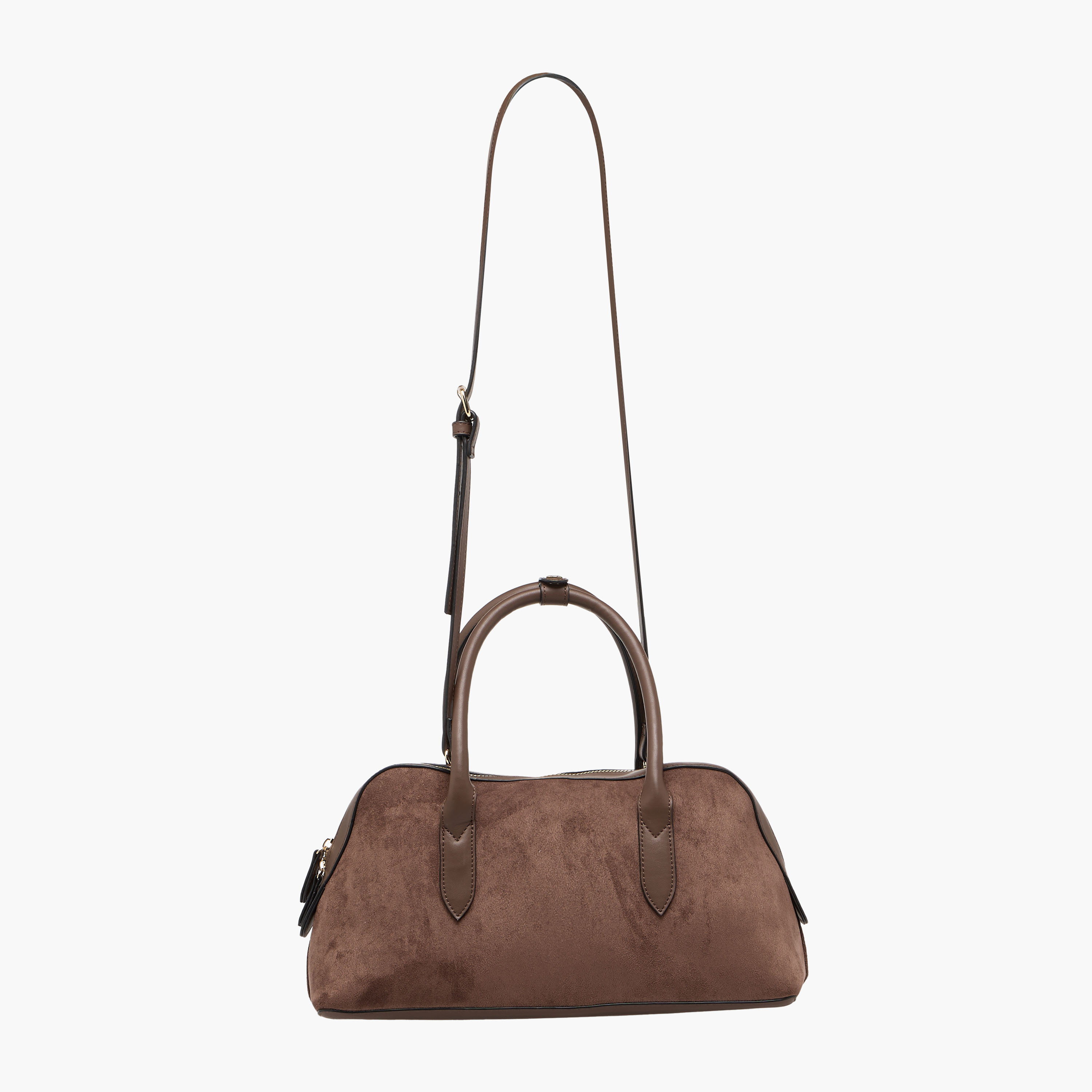 Suede Textured Crossbody Bag with Detachable Strap-women-bagsandwallets-handbags-image-3