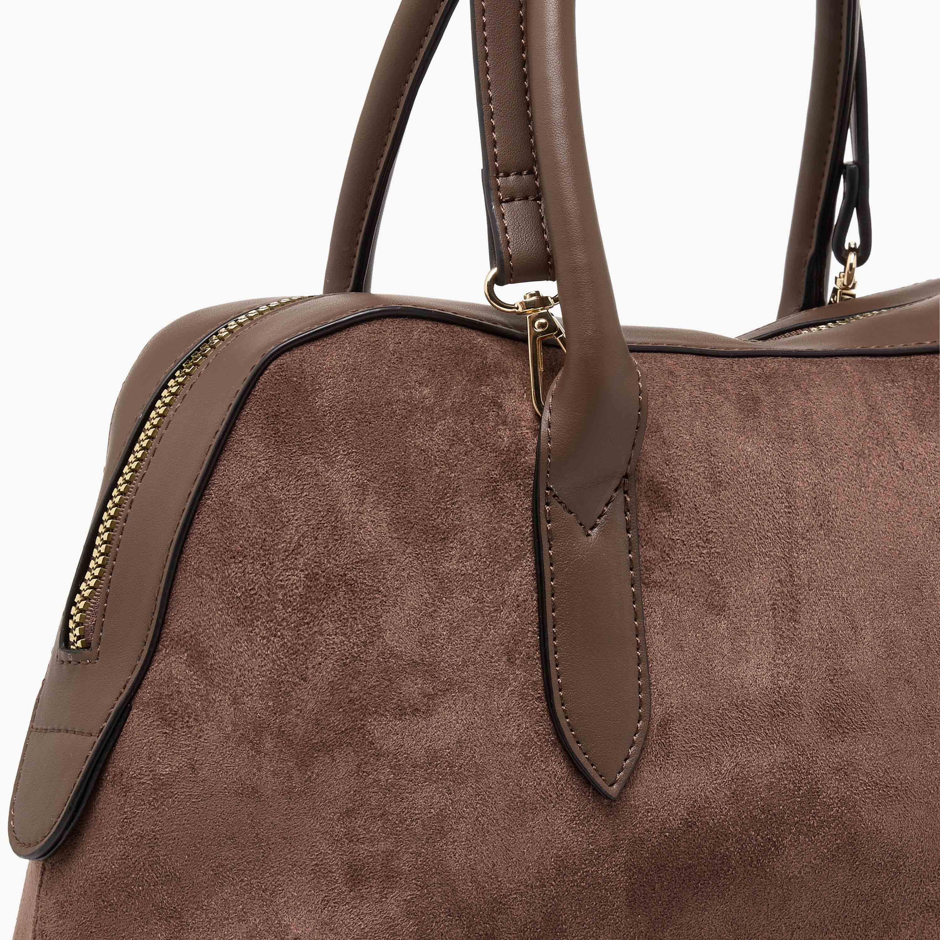 Suede Textured Crossbody Bag with Detachable Strap-women-bagsandwallets-handbags-image-7