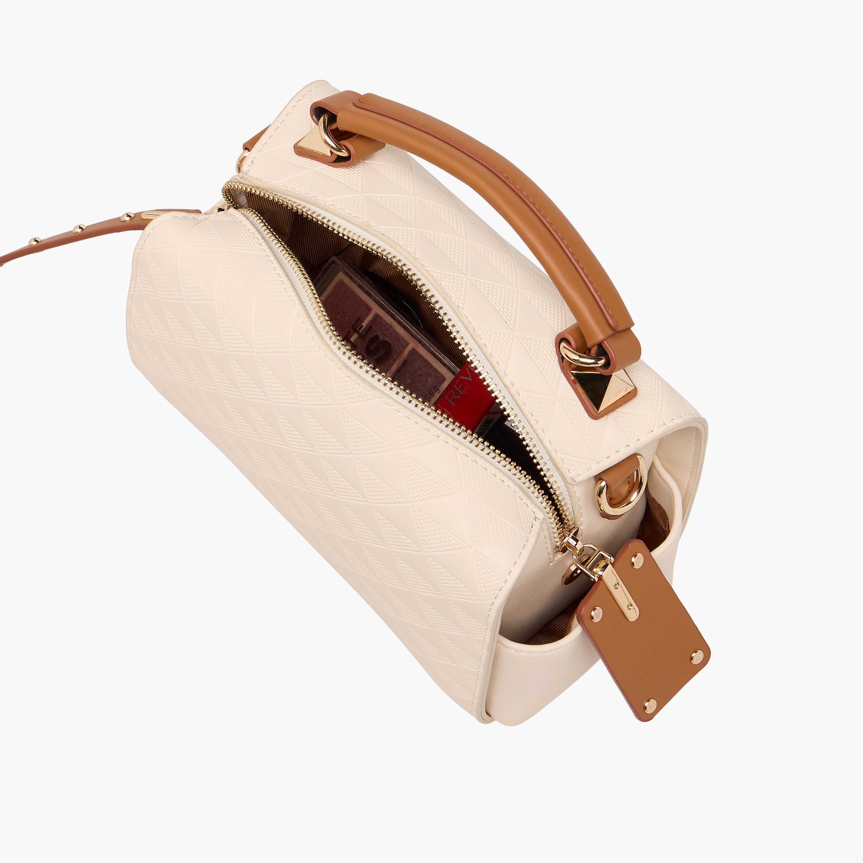 شنطة باريل بارزة الملمس بمقبض حمل-women-bagsandwallets-handbags-image-9
