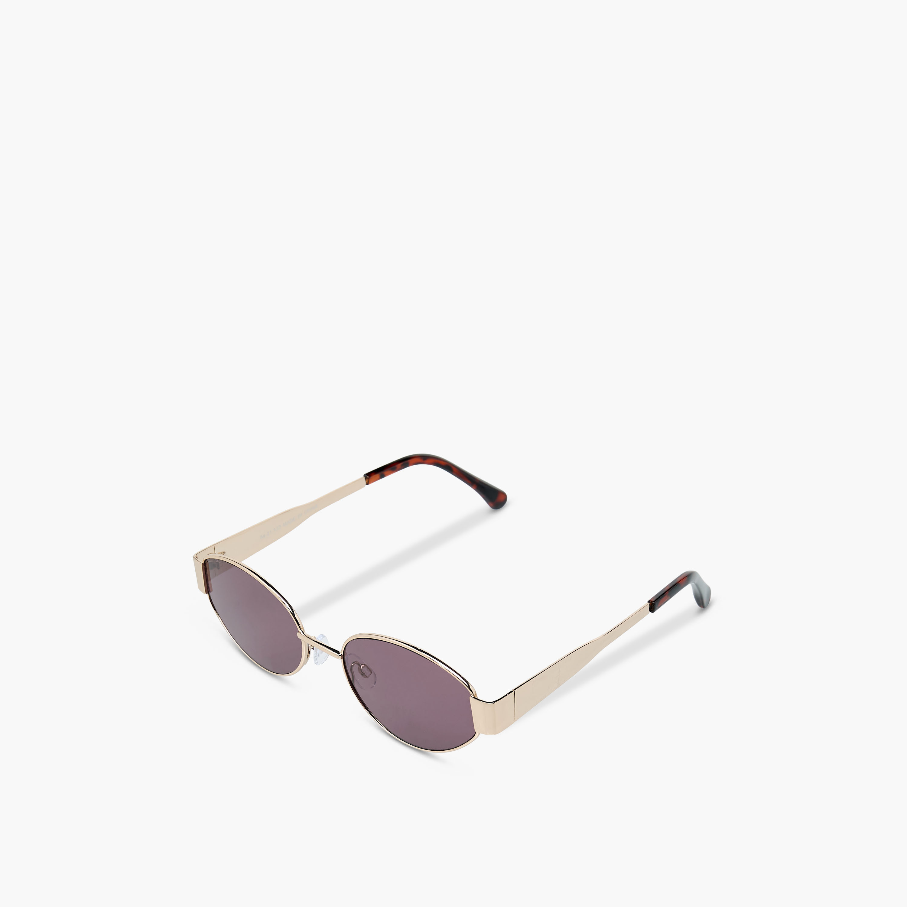 Women Oval Purple Lens Sunglasses-women-sunglasses-image-1