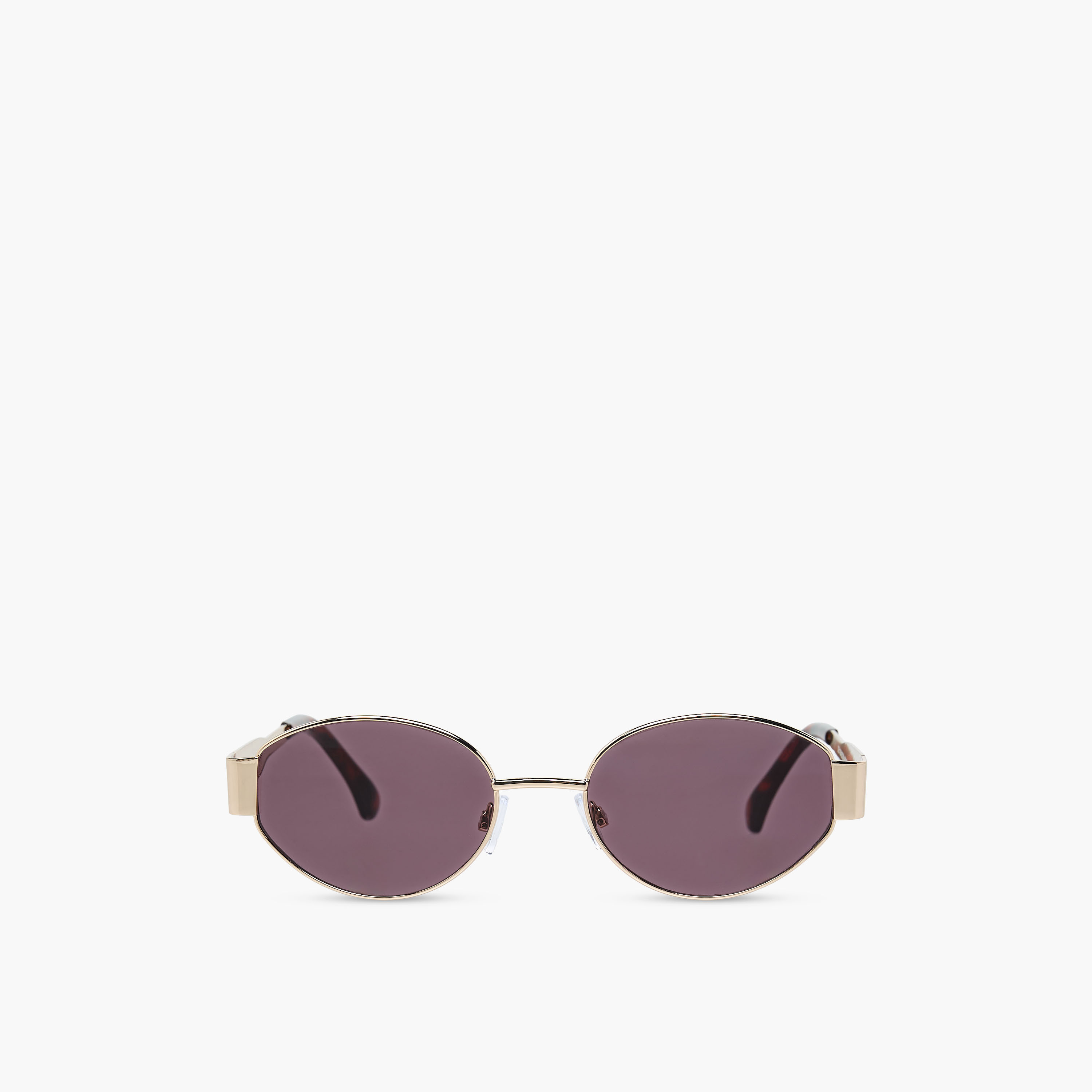 Women Oval Purple Lens Sunglasses-women-sunglasses-image-3