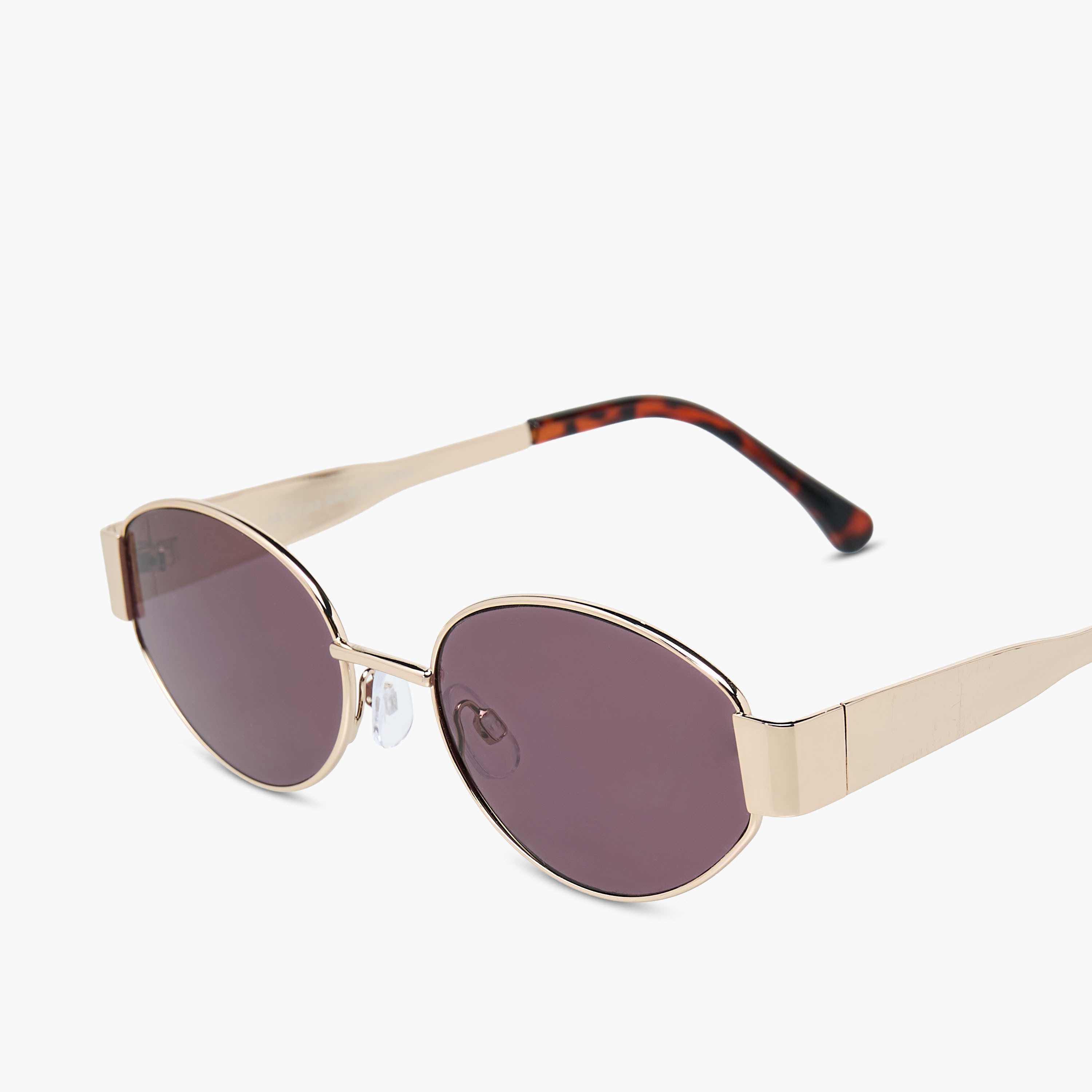 Women Oval Purple Lens Sunglasses-women-sunglasses-image-6