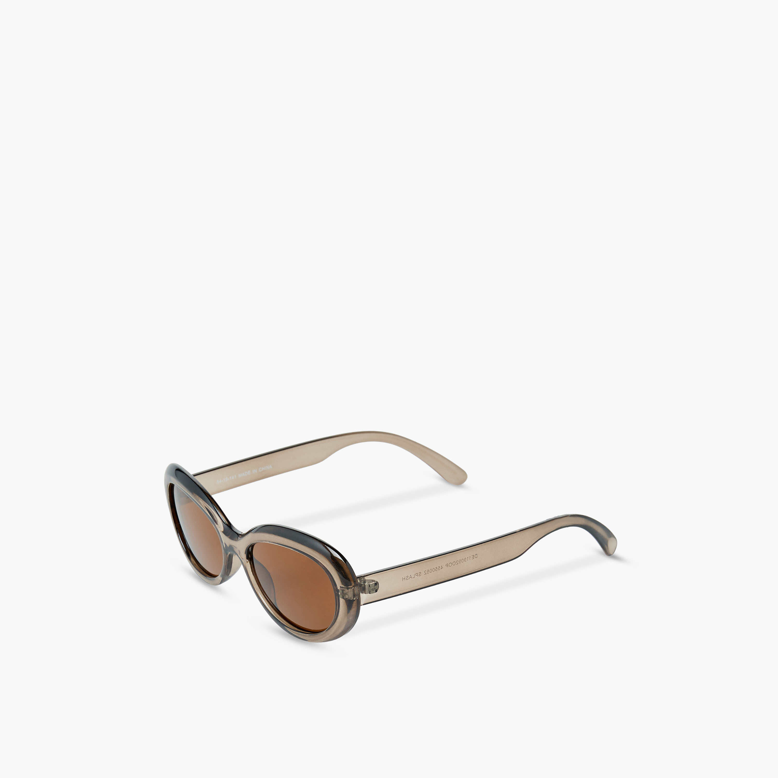 Sunglasses Oval Brown Lens Color-women-sunglasses-image-1